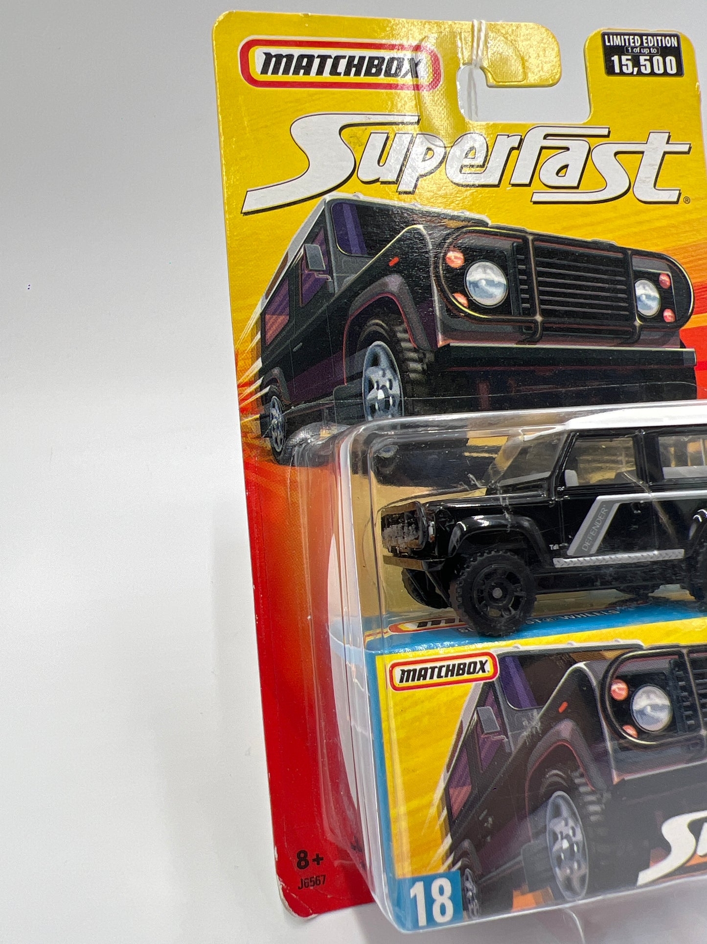 Matchbox Superfast #18 Land Rover Defender 90 Black SR