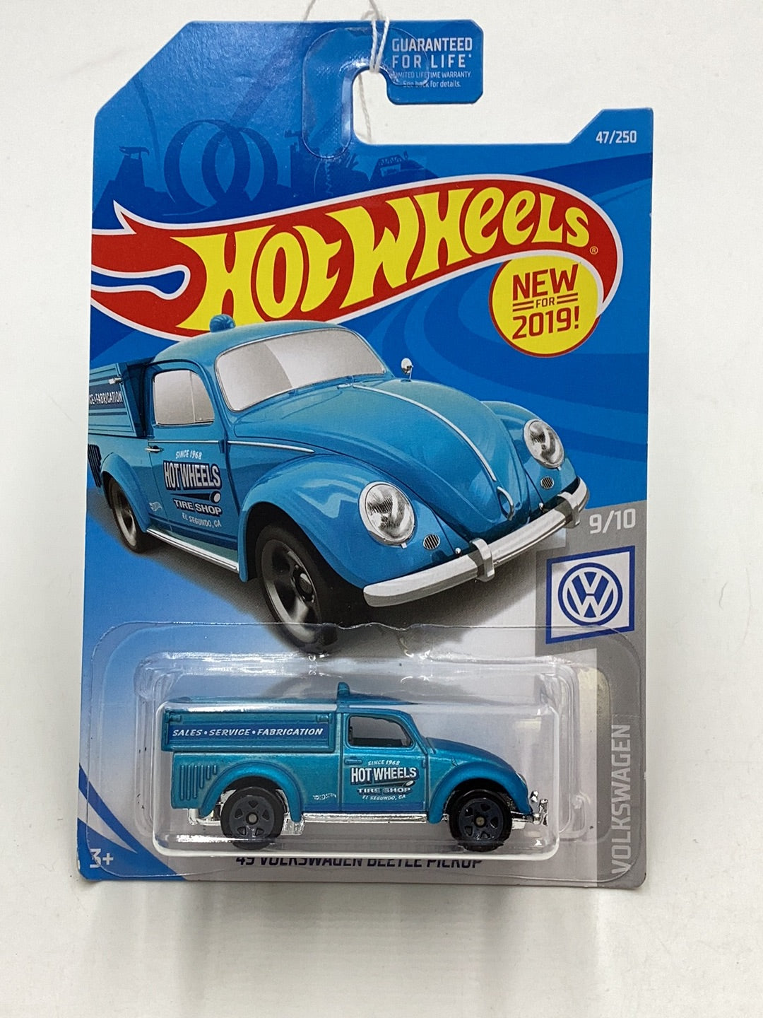 2019 Hot wheels #47 49 Volkswagen Beetle Pickup 97F