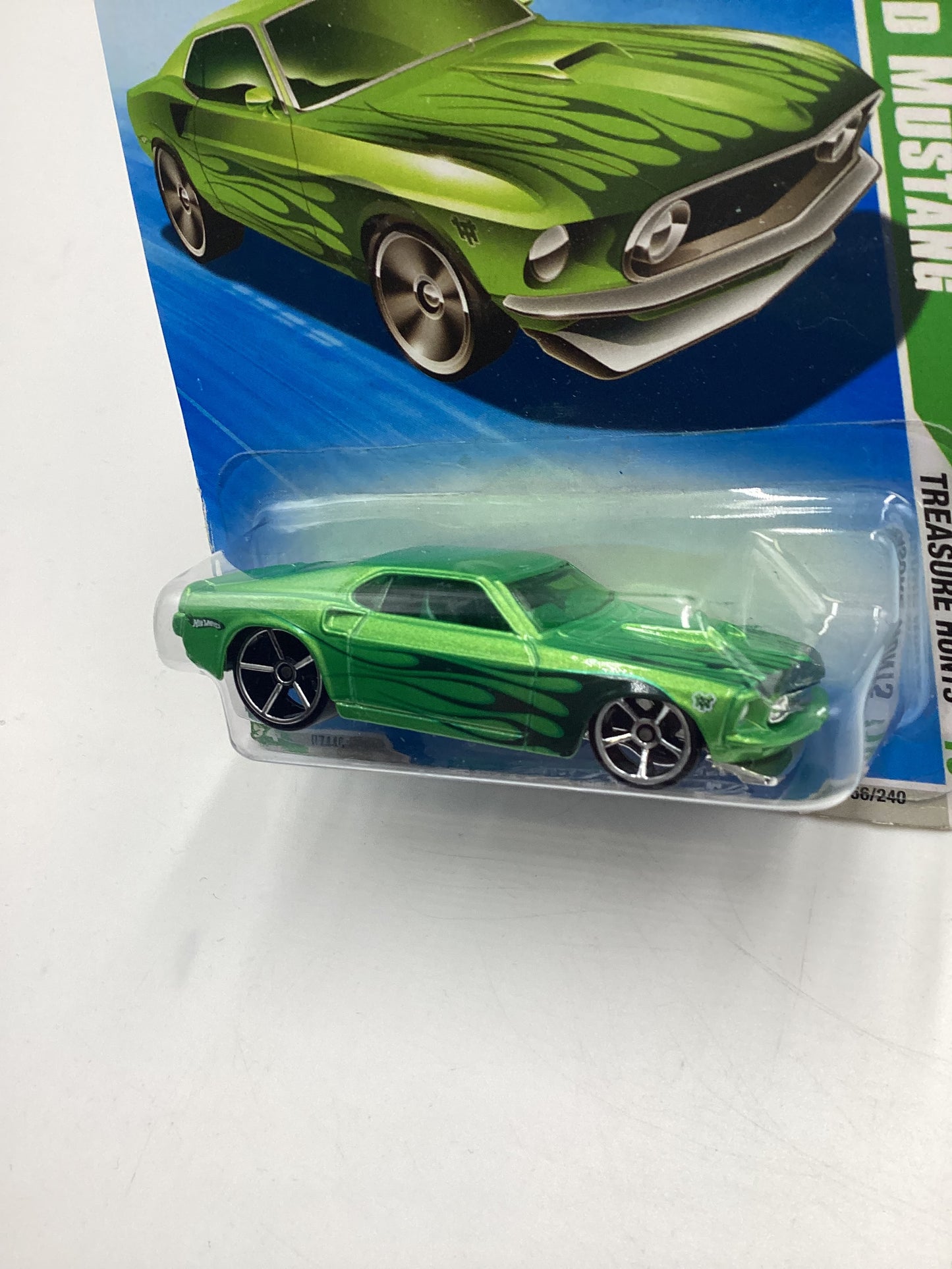 2010 Hot Wheels #56 69 Ford Mustang Treasure Hunt