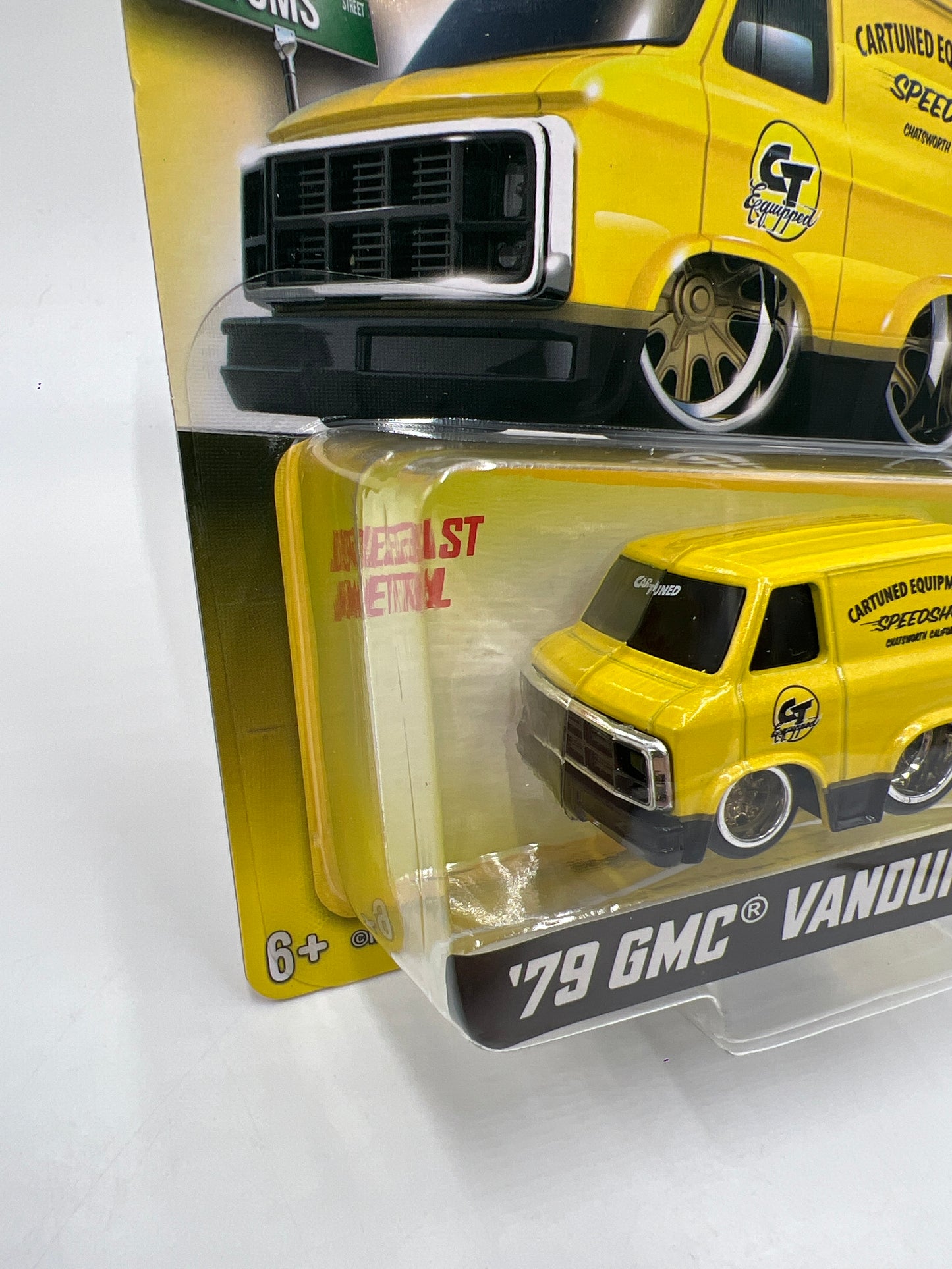 2025 MGA Car Tuned Series 8 #1 79 GMC Vandura Yellow 183A
