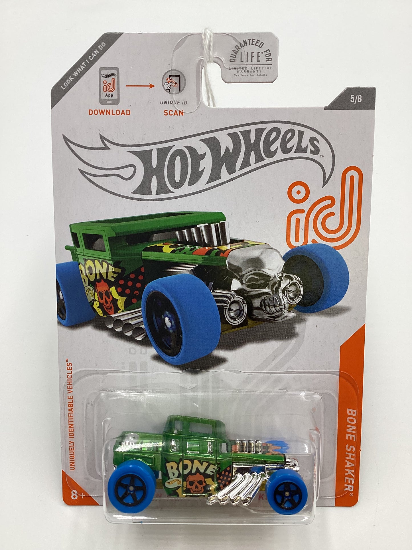 2020 Hot Wheels iD Chase #5 Bone Shaker Green 160E