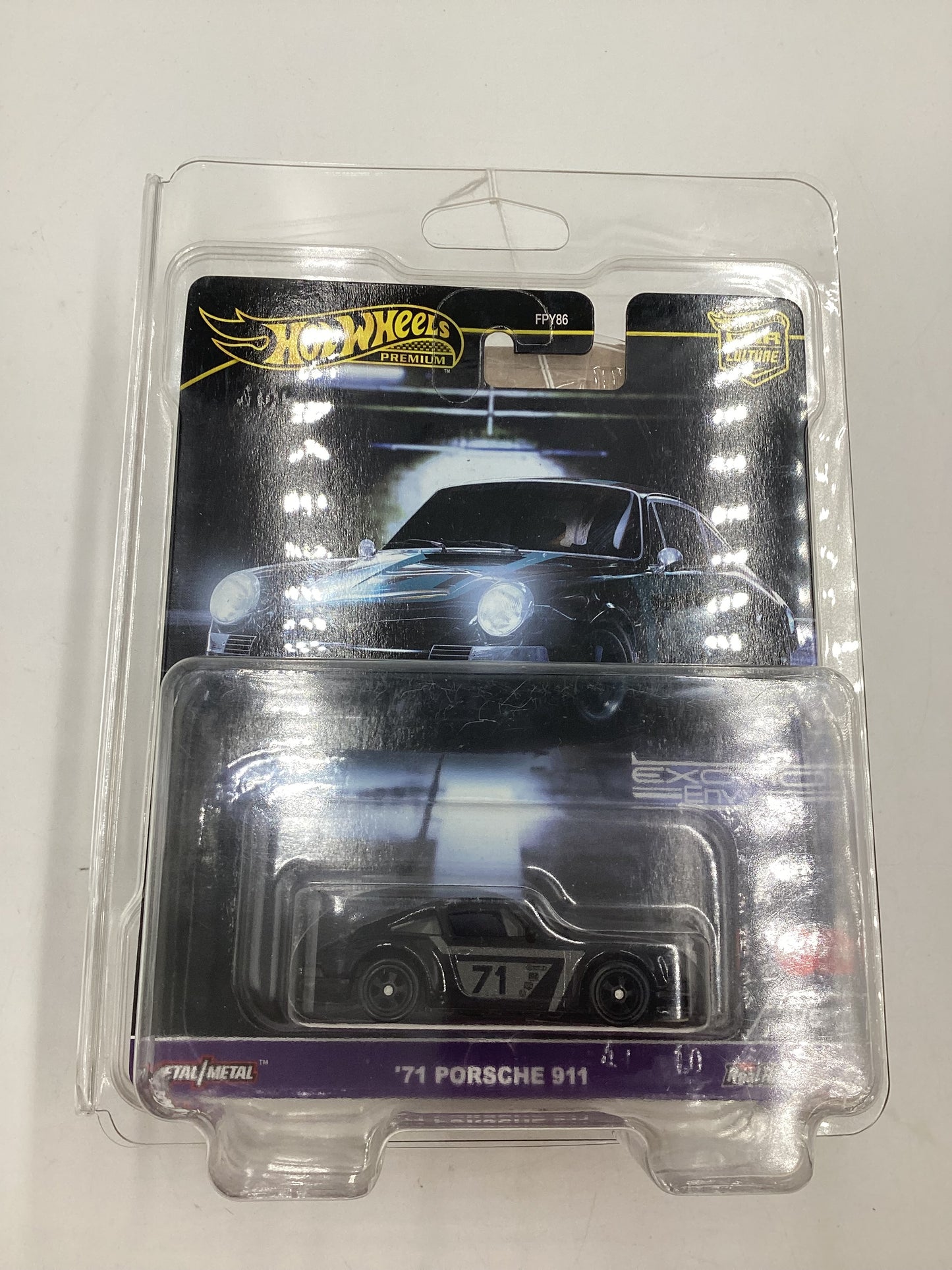 2024 Hot wheels Exotic Envy CHASE 0/5 71 Porsche 911 Black with protector