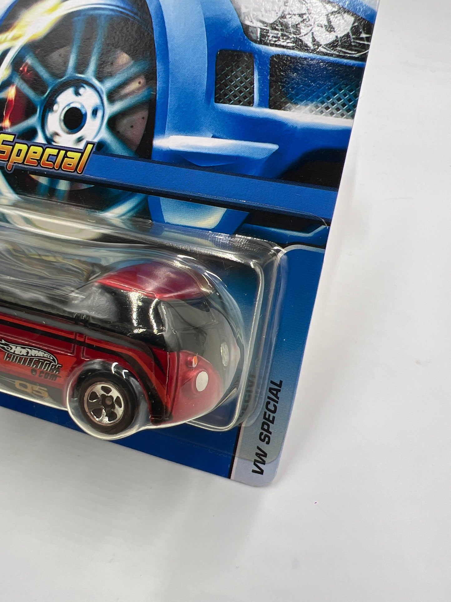 2005 Hot Wheels Mattel Creations VW Special #186 Customized VW Drag Truck Red 159A