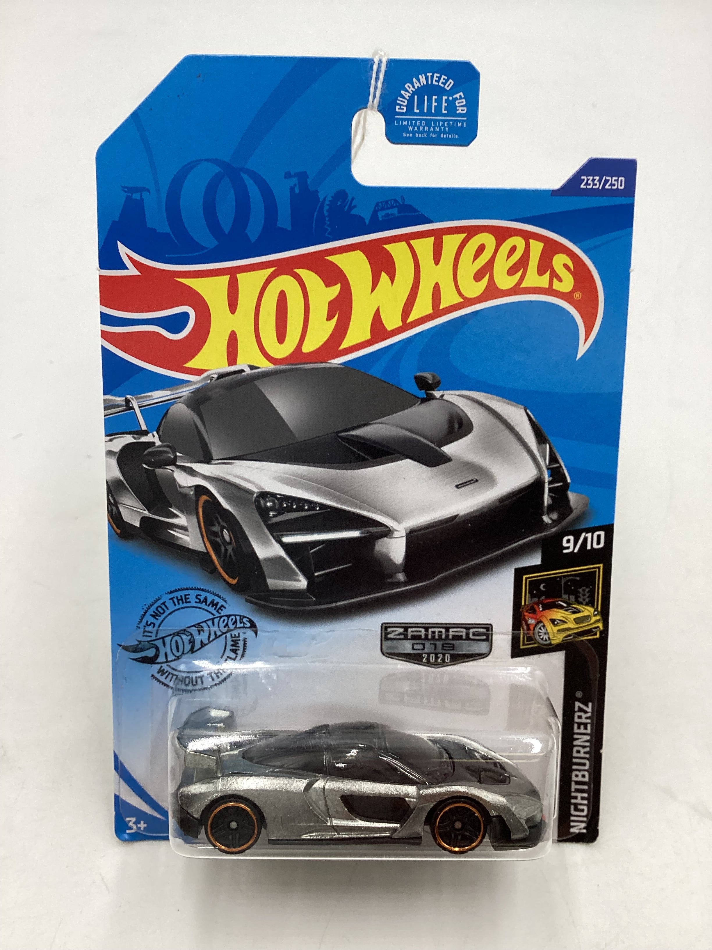 2020 Zamac 018 Hot wheels #233 McLaren Senna 148C – carolinasdiecast