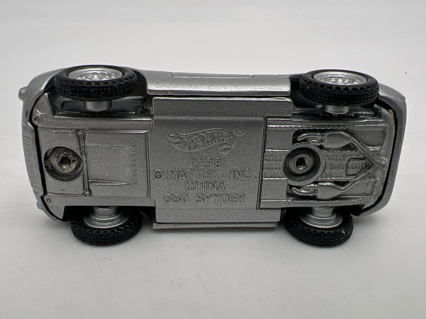 Hot Wheels 50th Anniversary Porsche Set Exclusive Porsche 550 Spyder Silver Loose