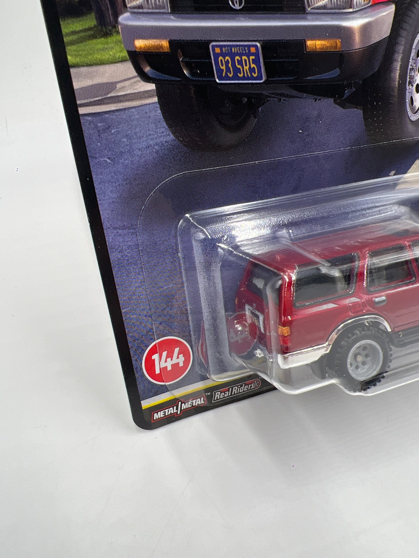 Hot Wheels Premium Boulevard #144 1993 Toyota 4Runner Red 163E