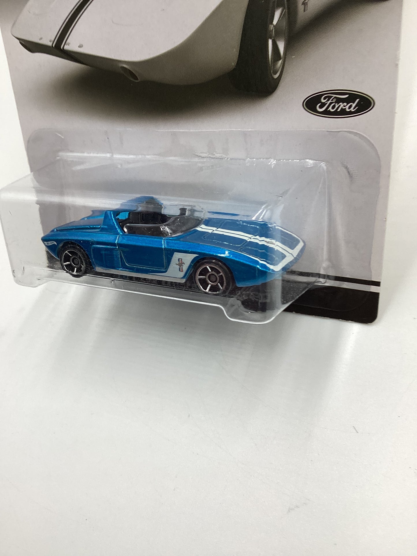 Hot Wheels Mustang 50 Years #1 62 Ford Mustang Concept Blue 154E