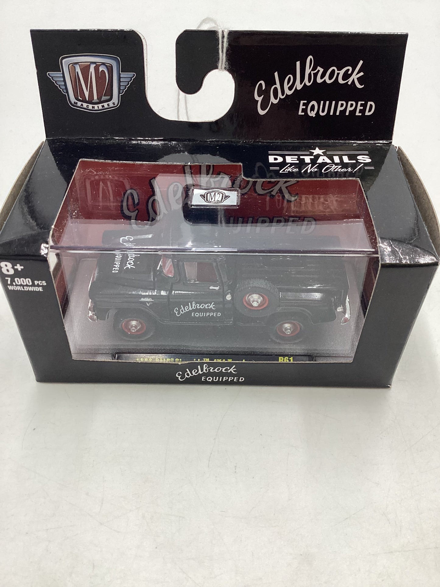 M2 Machines Edelbrock 1958 GMC 100 Stepside 4x4 Black R61