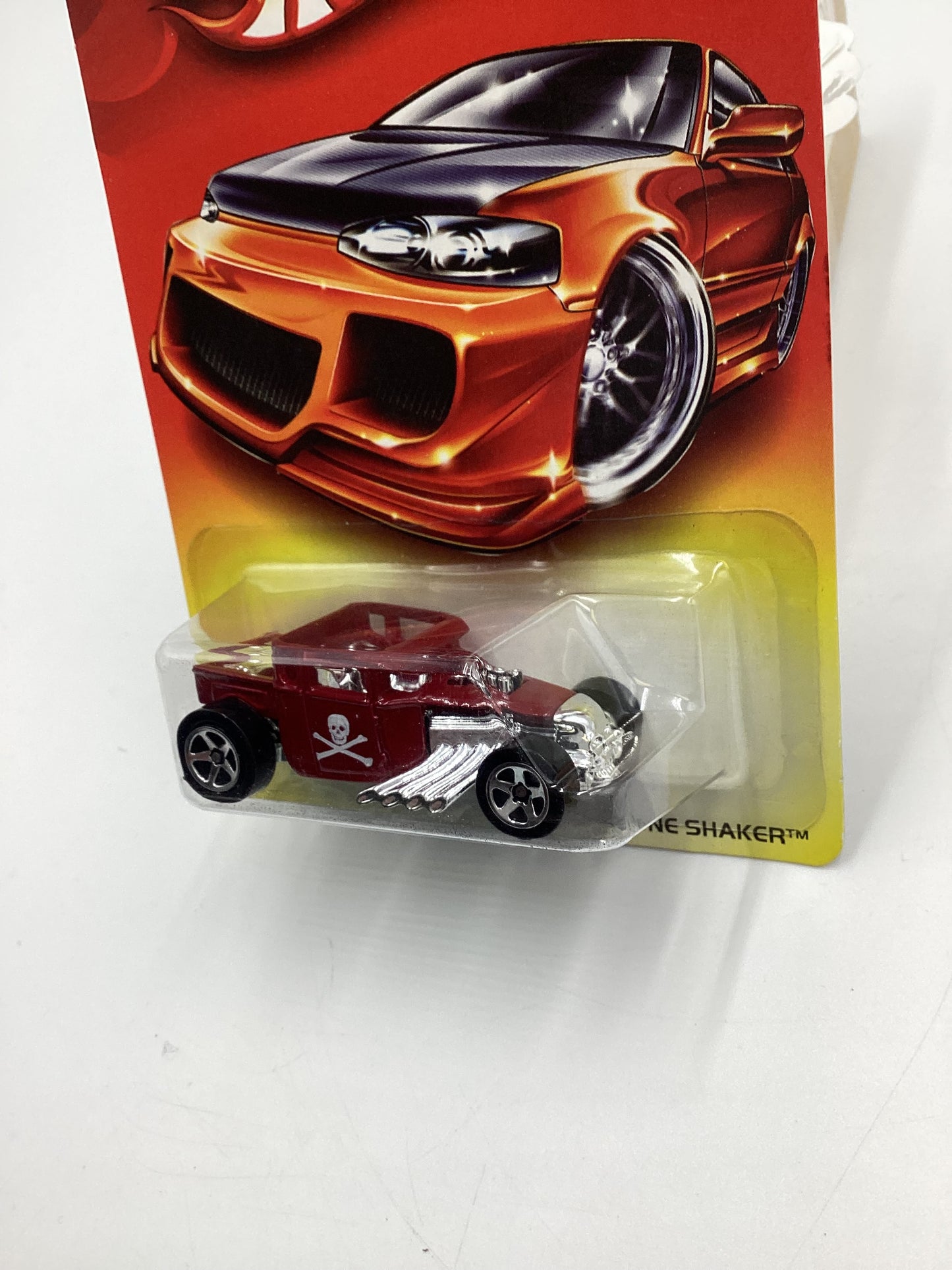 2007 Hot Wheels Walmart Exclusive Series Bone Shaker Red 156G