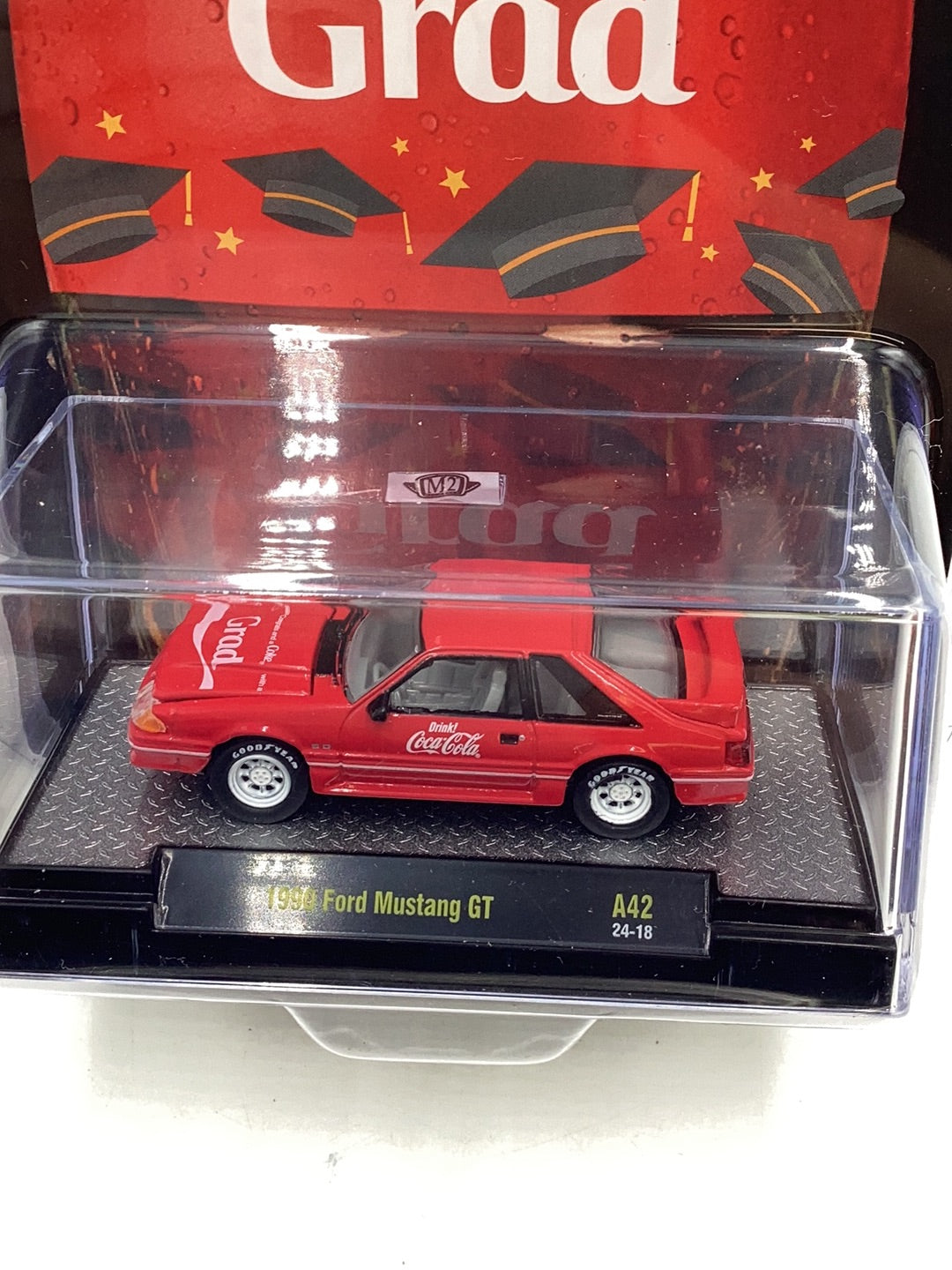 M2 MACHINES Coca Cola 1990 Ford Mustang GT A42