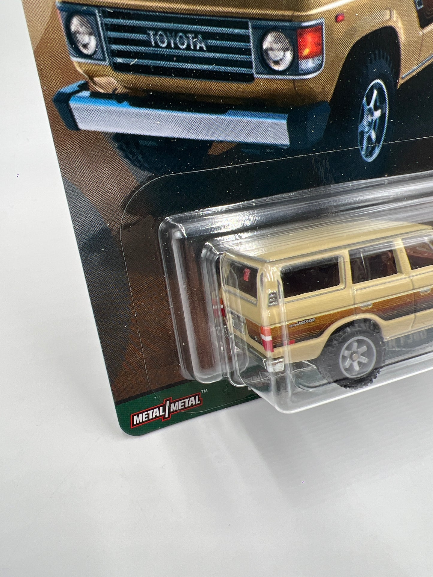 Hot Wheels Premium Toyota #5 Toyota Land Cruiser FJ60 Tan 255C