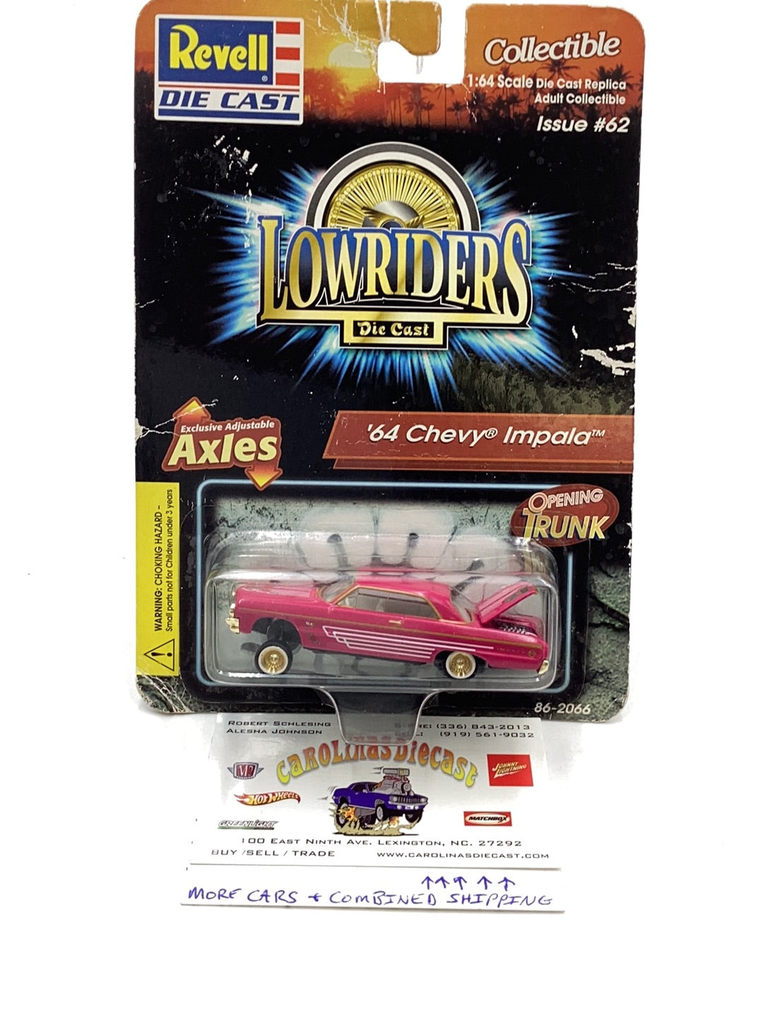 Revell Lowriders Issue #62 64 Chevy Impala  rare issue