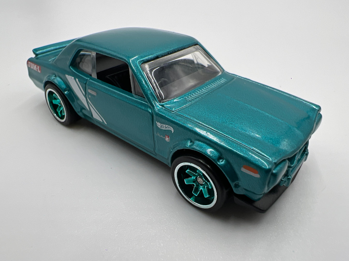 Hot Wheels Nissan Skyline H/T 2000GT-X Teal CUSTOM