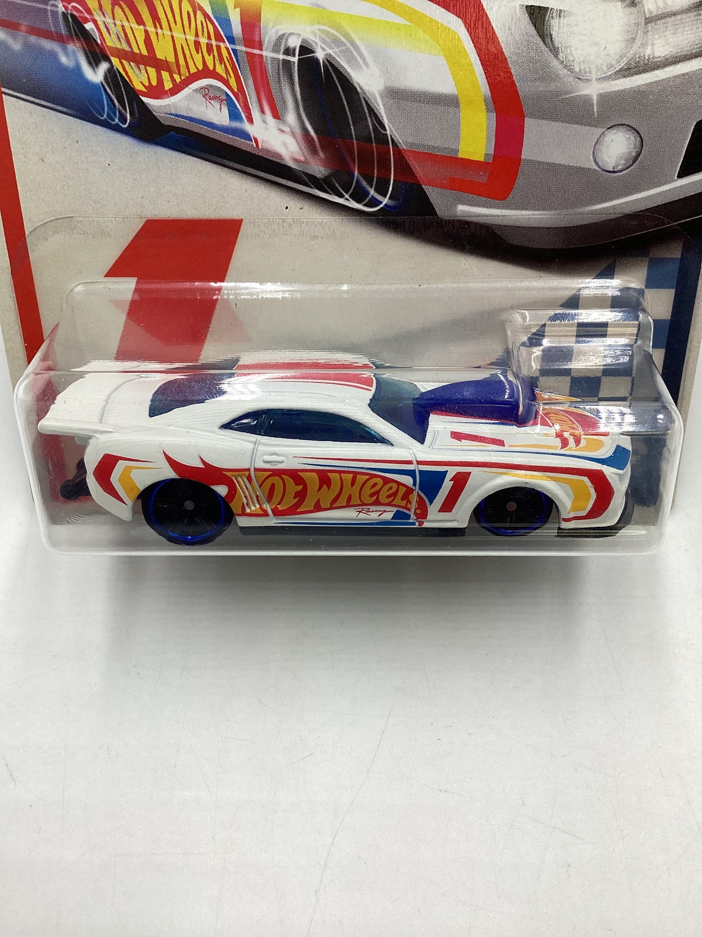 2017 Hot wheels Racing Circuit #1 10 Pro Stock Camaro White 154i