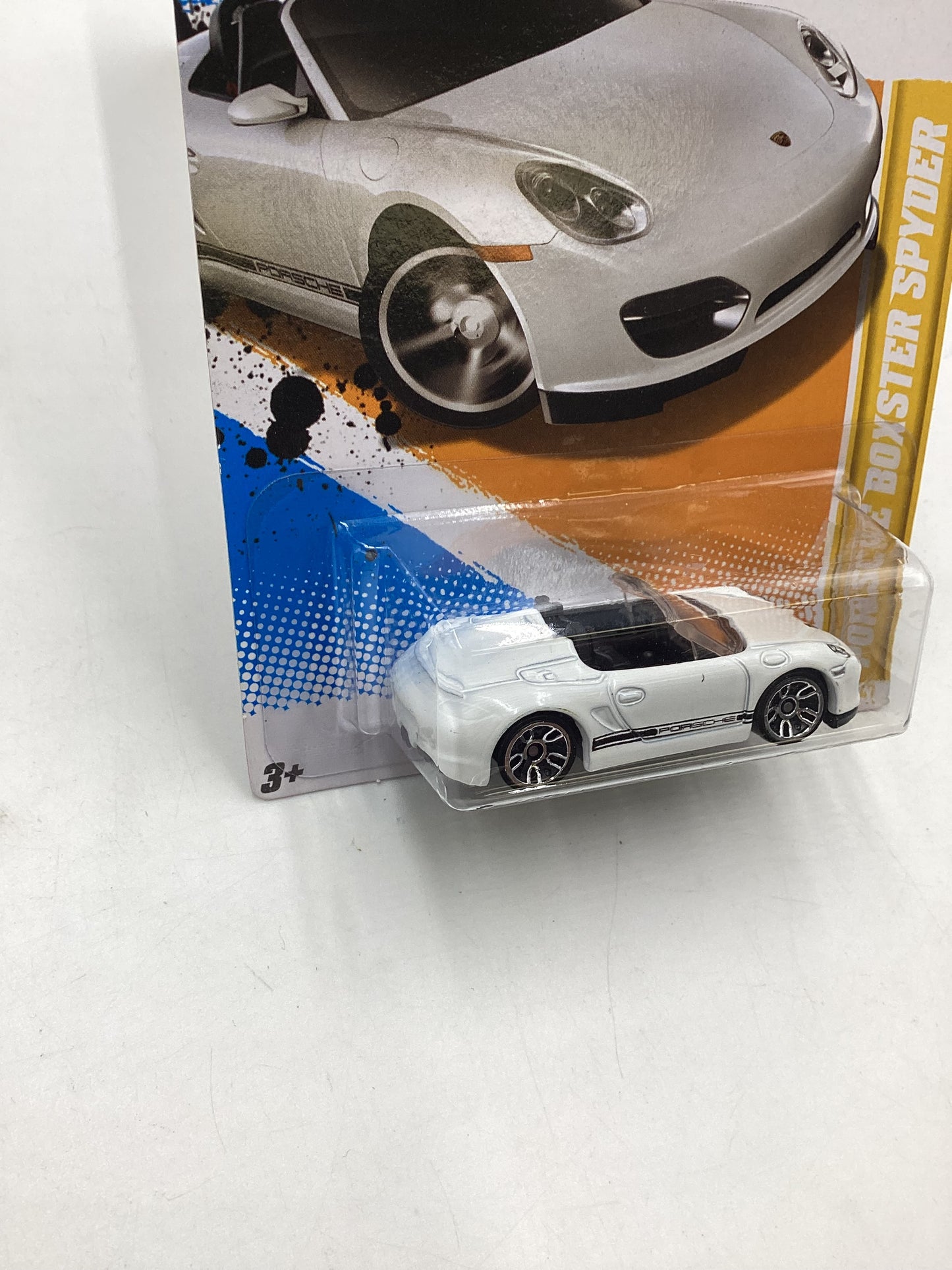 2012 Hot Wheels New Models #26 Porsche Boxster Spyder White 100F