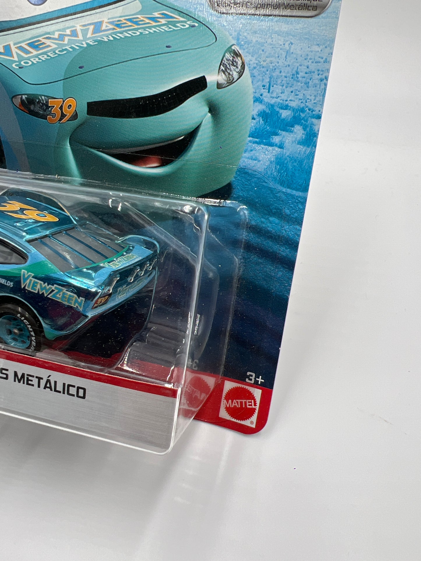 Disney Pixar Cars Scavenger Hunt Chase Metallic Ryan Shields #39 Blue 137C