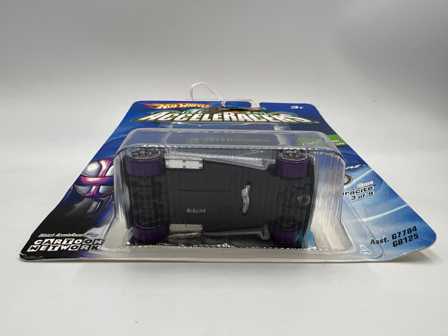 Hot Wheels Acceleracers Silencerz #3 Anthracite VHTF Card Not Perfect