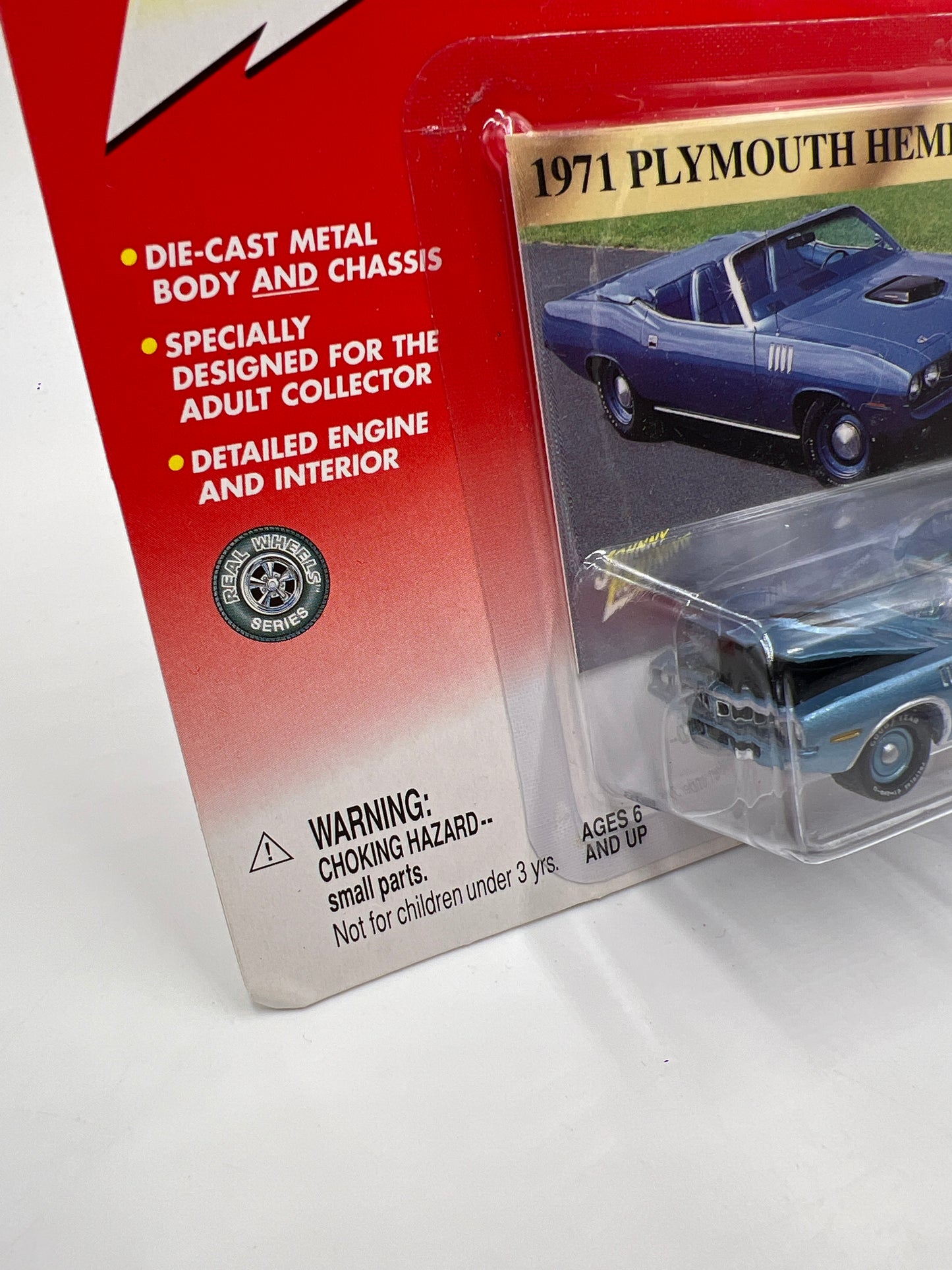 Johnny Lightning Classic Gold Collection 1971 Plymouth Hemi Cuda Blue 219C