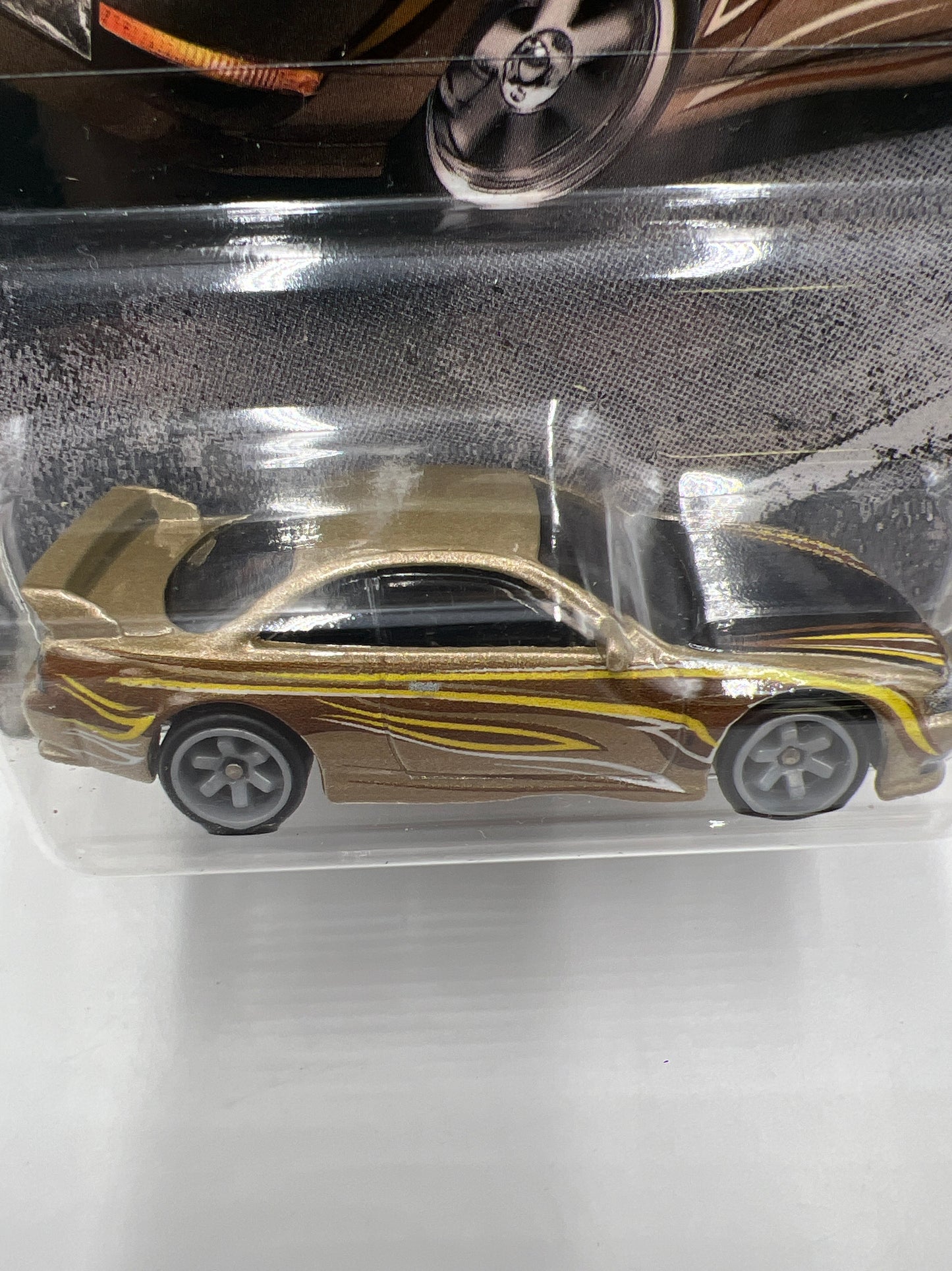 Hot Wheels Fast & Furious Fast Tuners #3 Nissan 240SX S14 Gold W/Protector