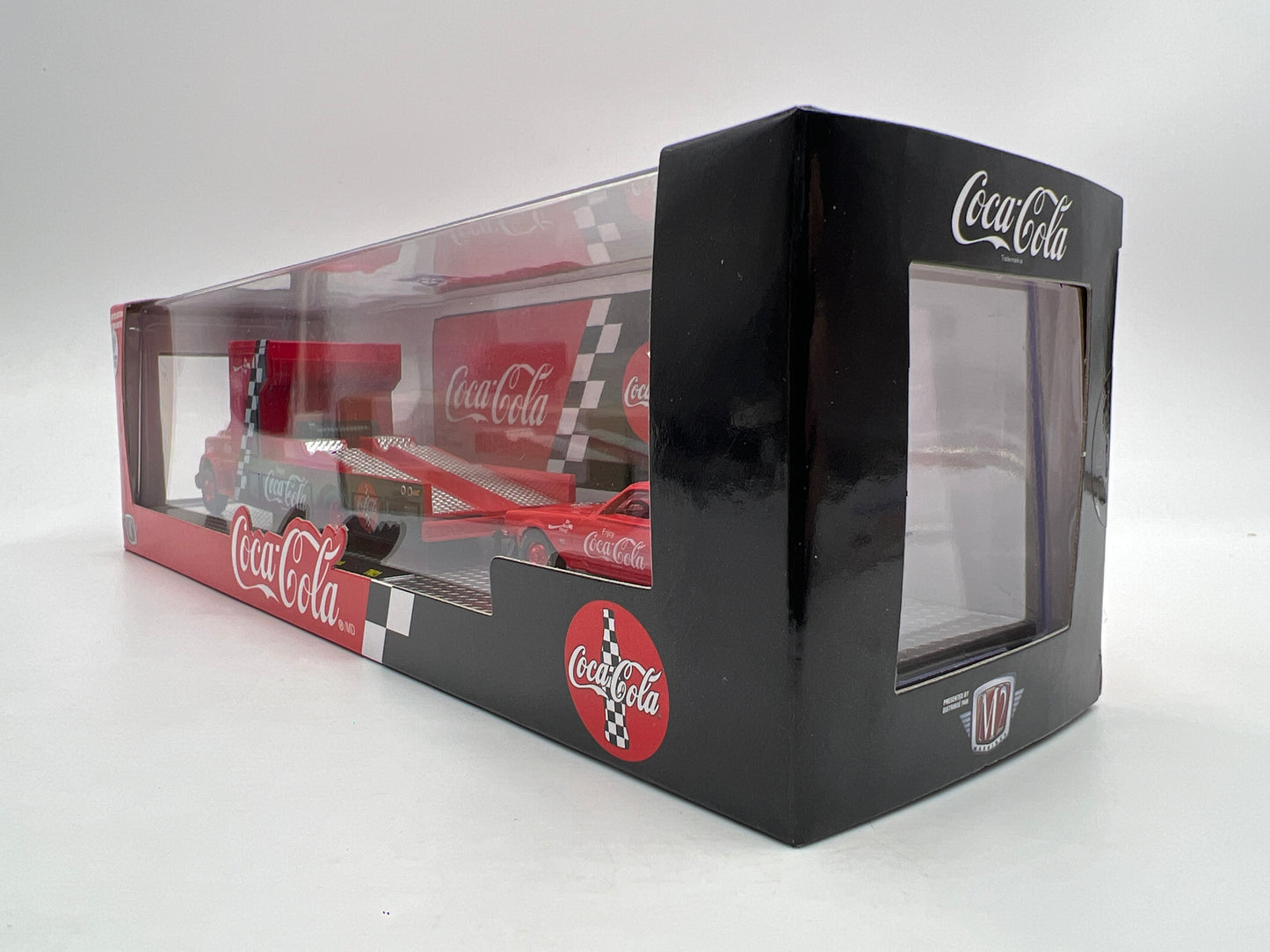 M2 Machines Auto Haulers CHASE Coca Cola 1968 Chevrolet C60 Truck & 1971 Chevrolet Camaro TW21