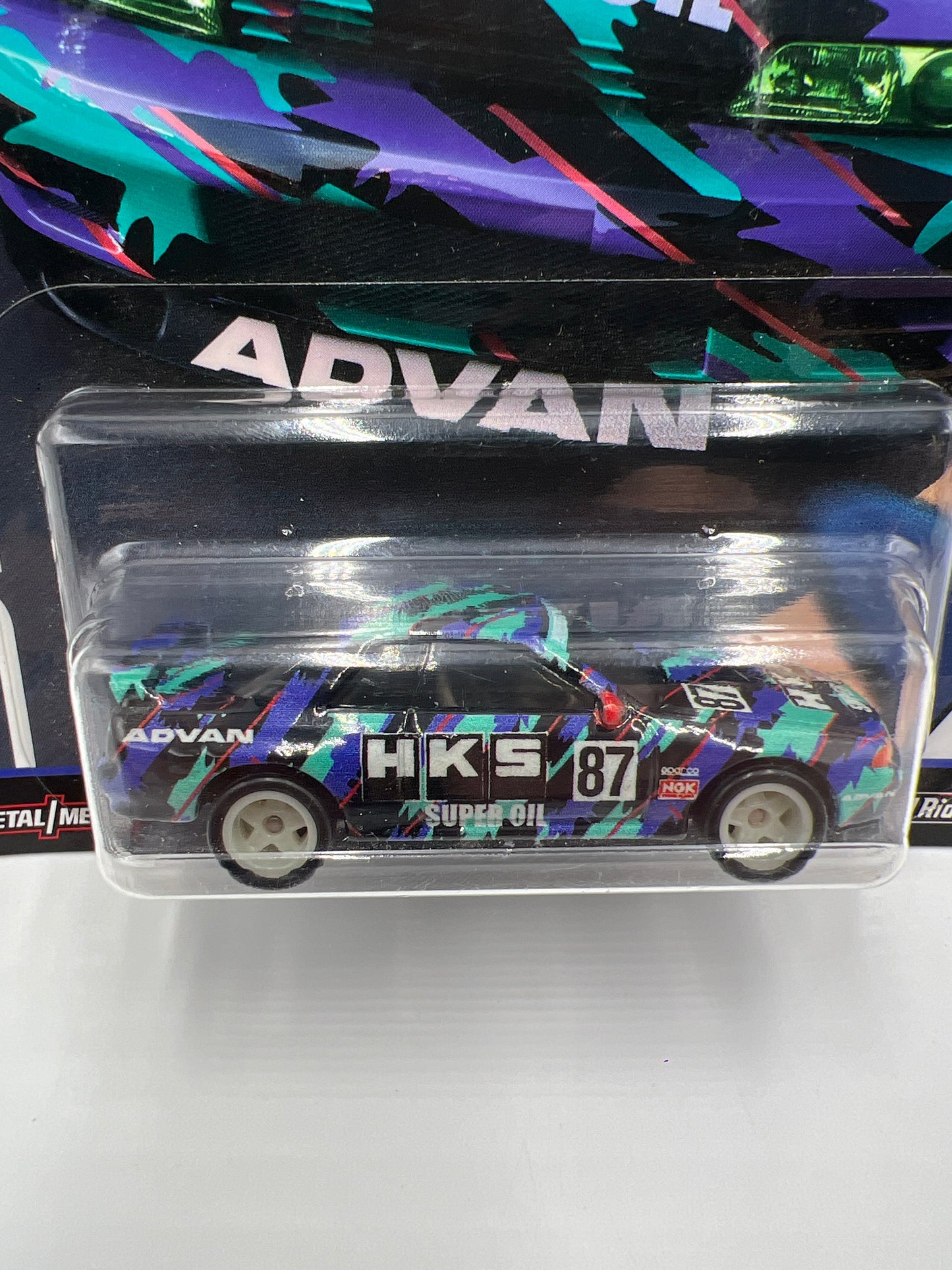 Hot Wheels Premium Open Track #1 Nissan Skyline GT-R HKS W/Protector