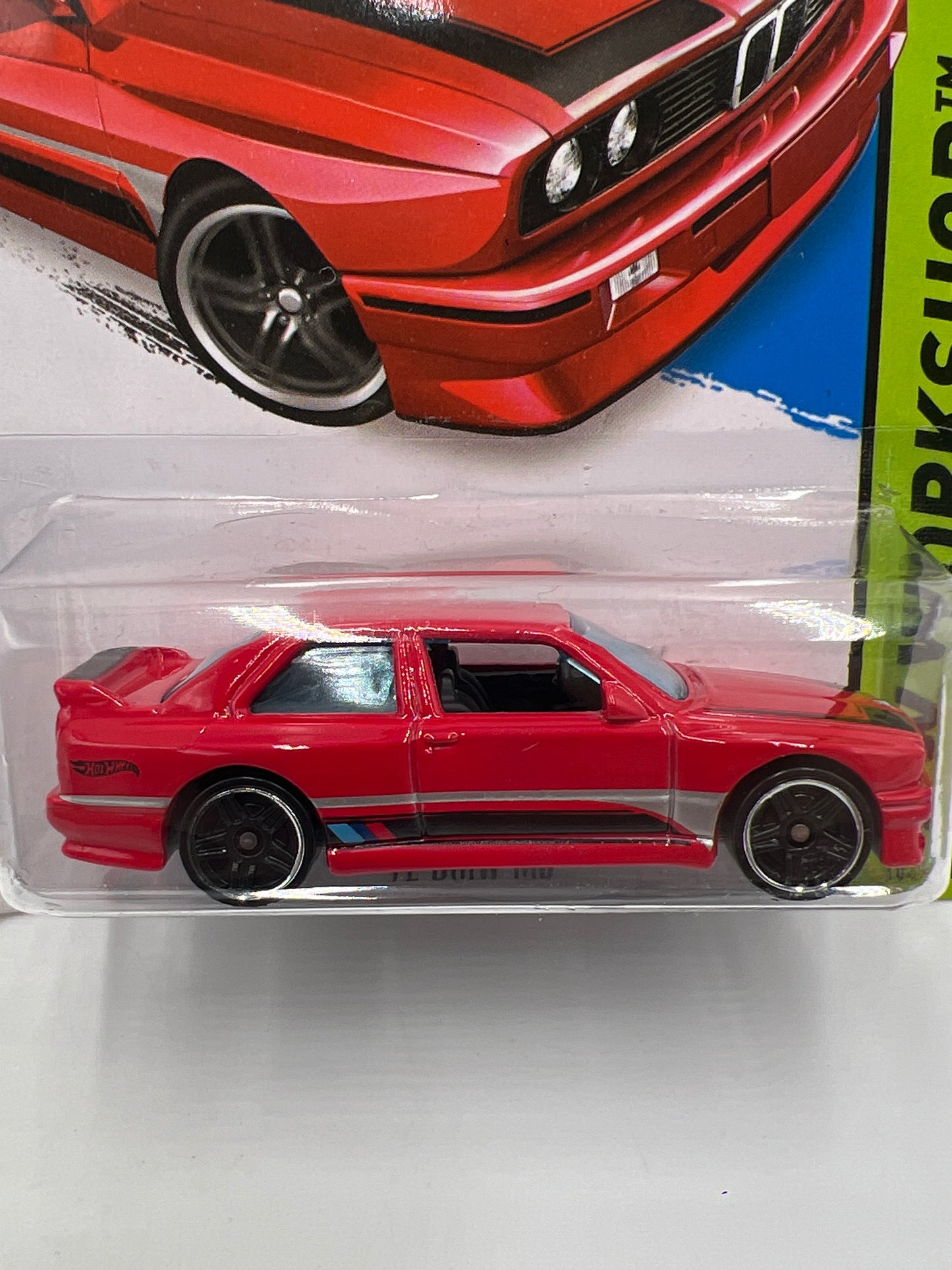 2014 Hot Wheels Workshop #195 92 BMW M3 Red
