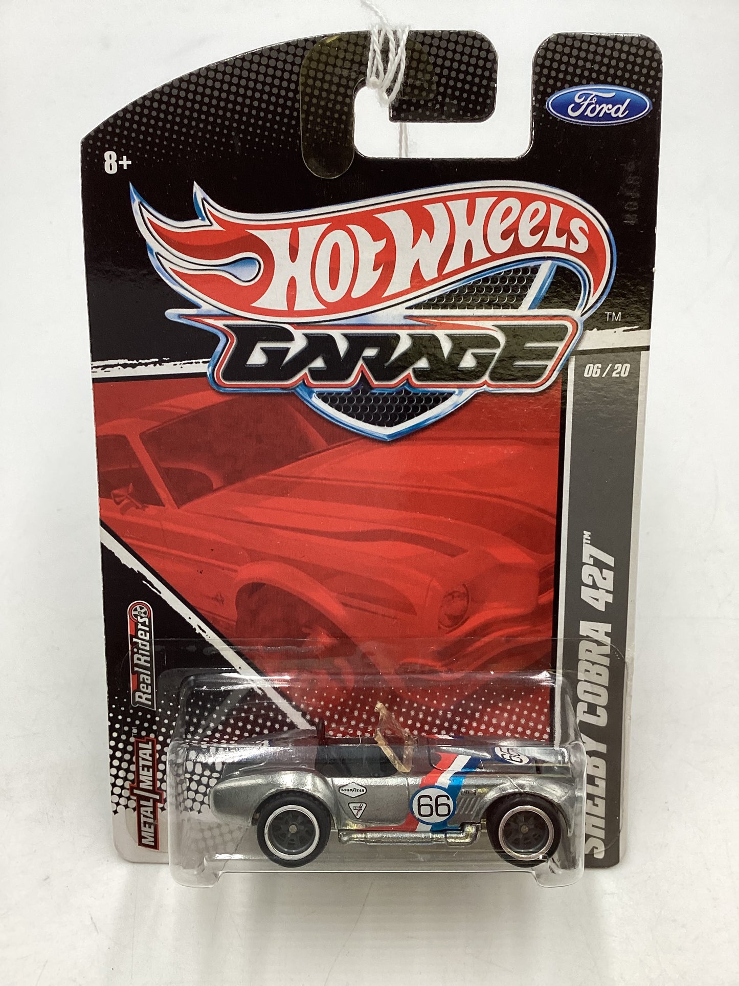 Hot Wheels Garage 06/20 Shelby Cobra 427 Silver