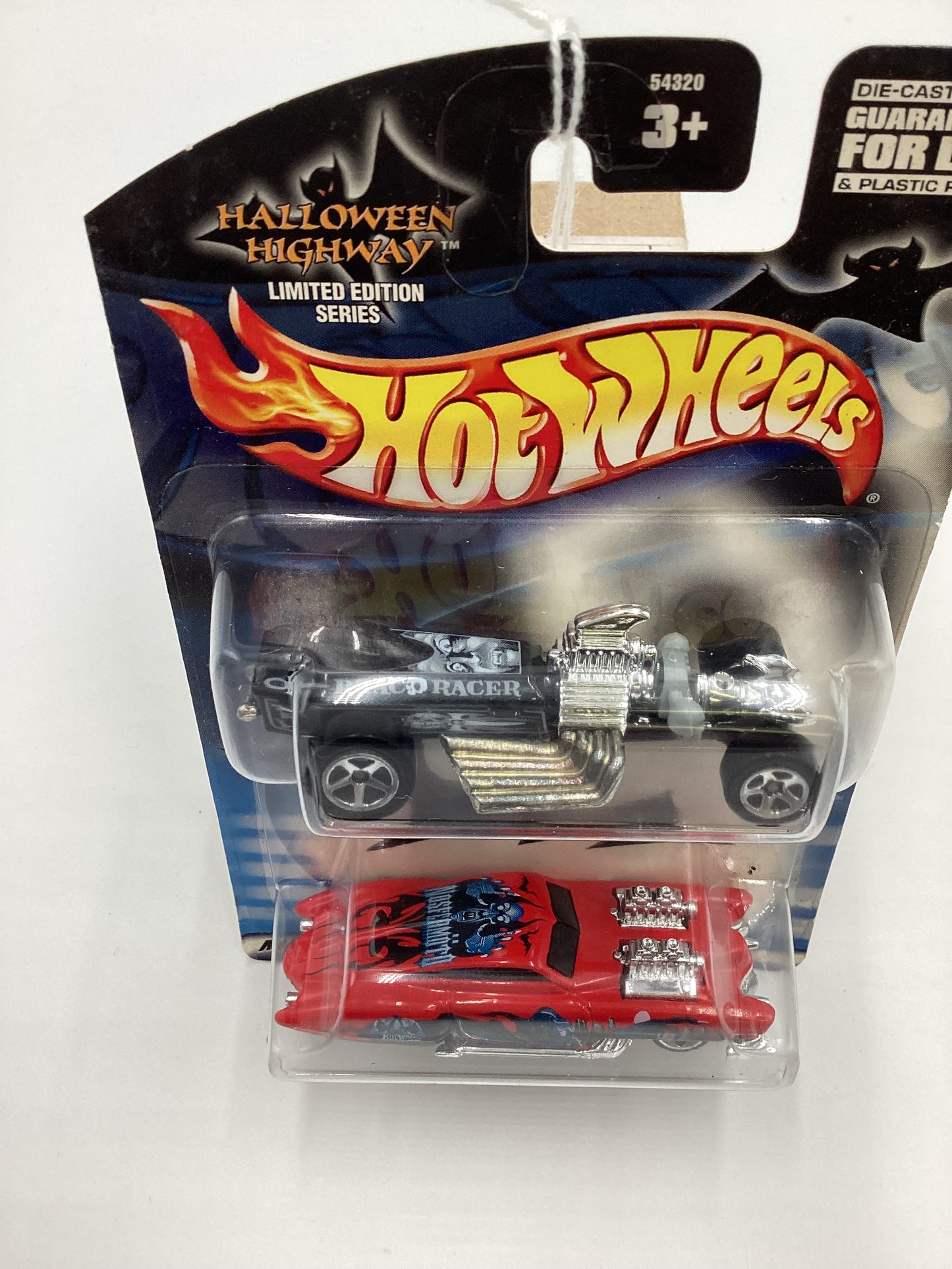 2002 Hot Wheels Halloween Highway Drag Racer & Nosfermoto SR