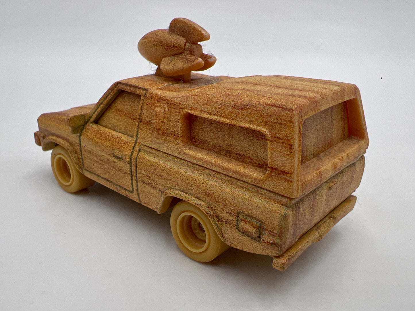 Hot Wheels 1/64 Premium Brave Pizza Planet Truck Wood Loose