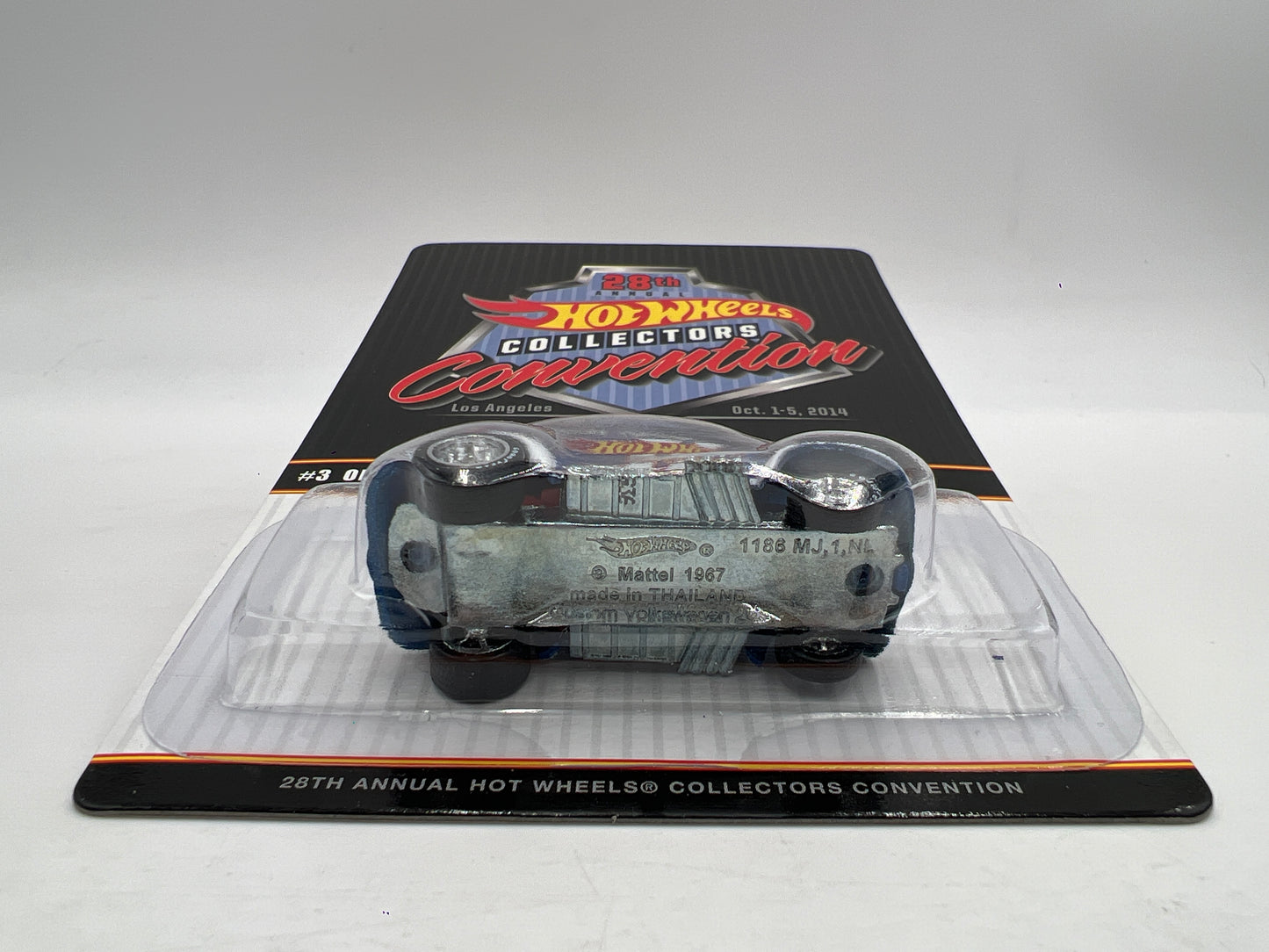 2014 Hot Wheels 28th Annual Collectors Convention LA #1781/2000 Custom Volkswagen Beetle W/Protector