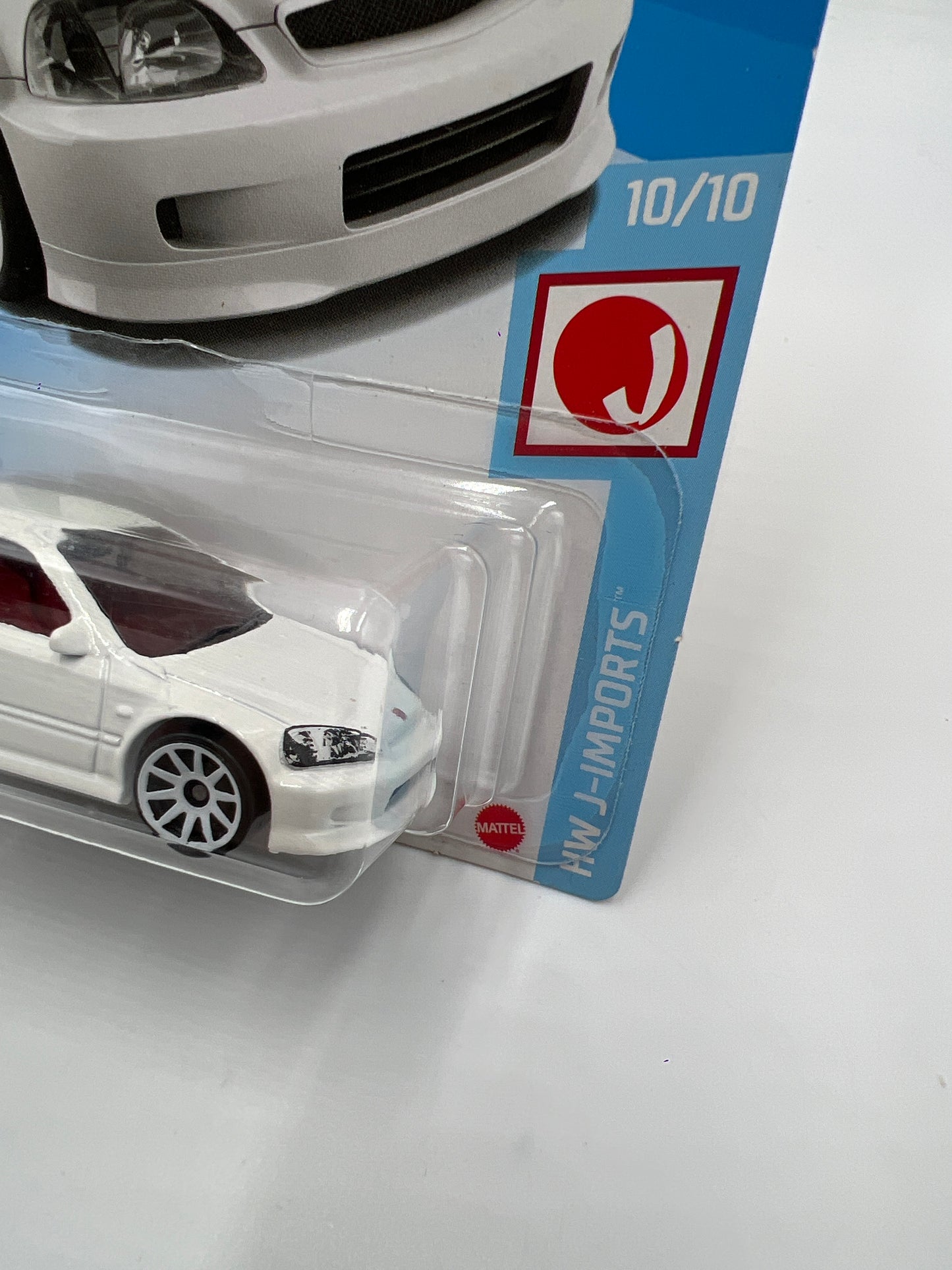 2021 Hot Wheels J-Imports #214 99 Honda Civic Type R EK9 White 75C