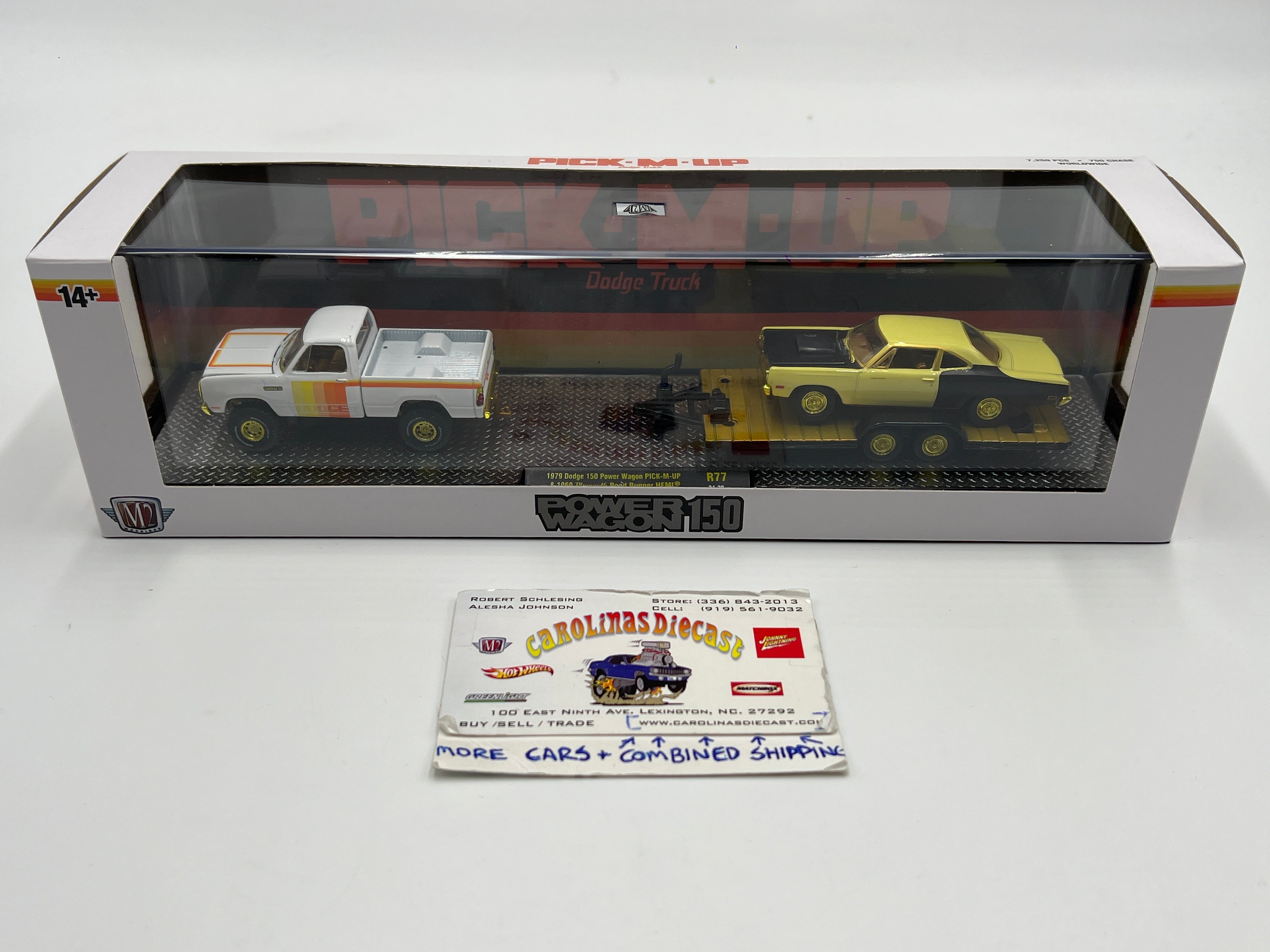 2024 M2 Machines Pick-M-Up Hauler 1979 Dodge 150 Power Wagon Pick