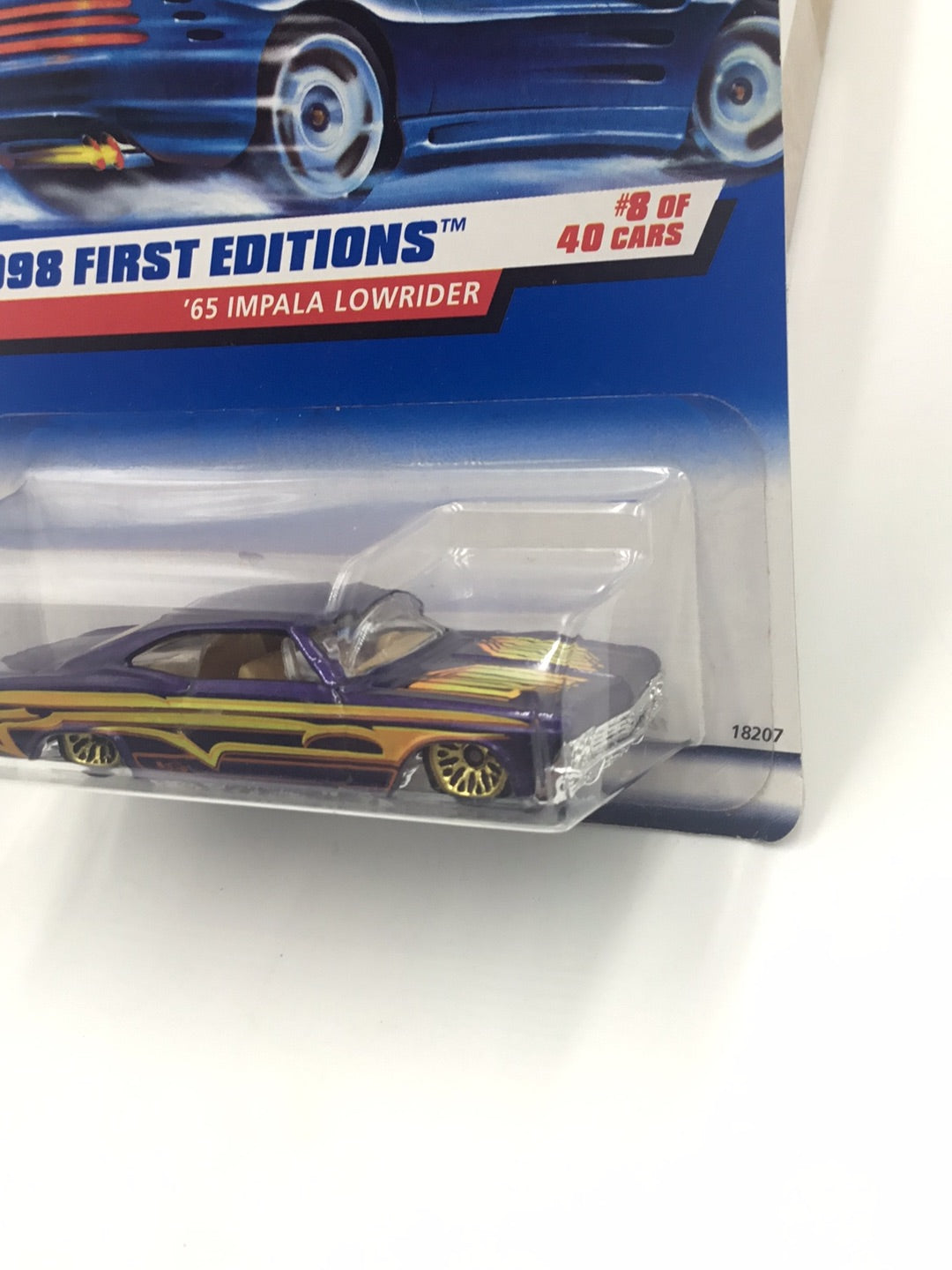 1998 hot wheels #635 65 Impala lowrider 16D