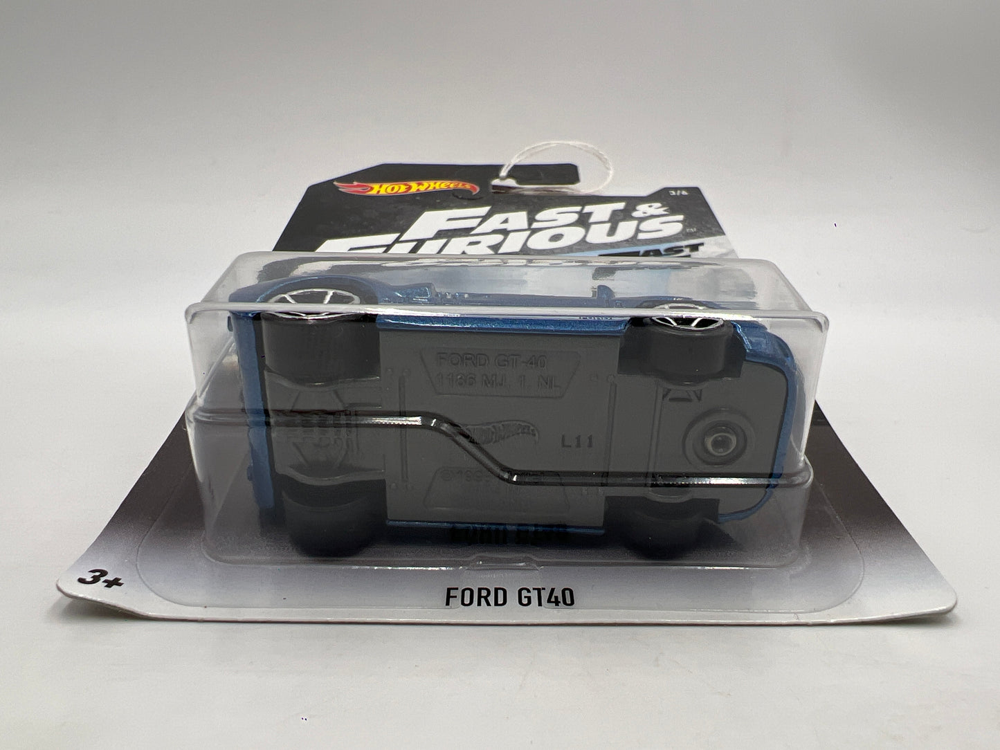 Hot Wheels Fast and Furious Fast Five #3 Ford GT-40 Blue 72H