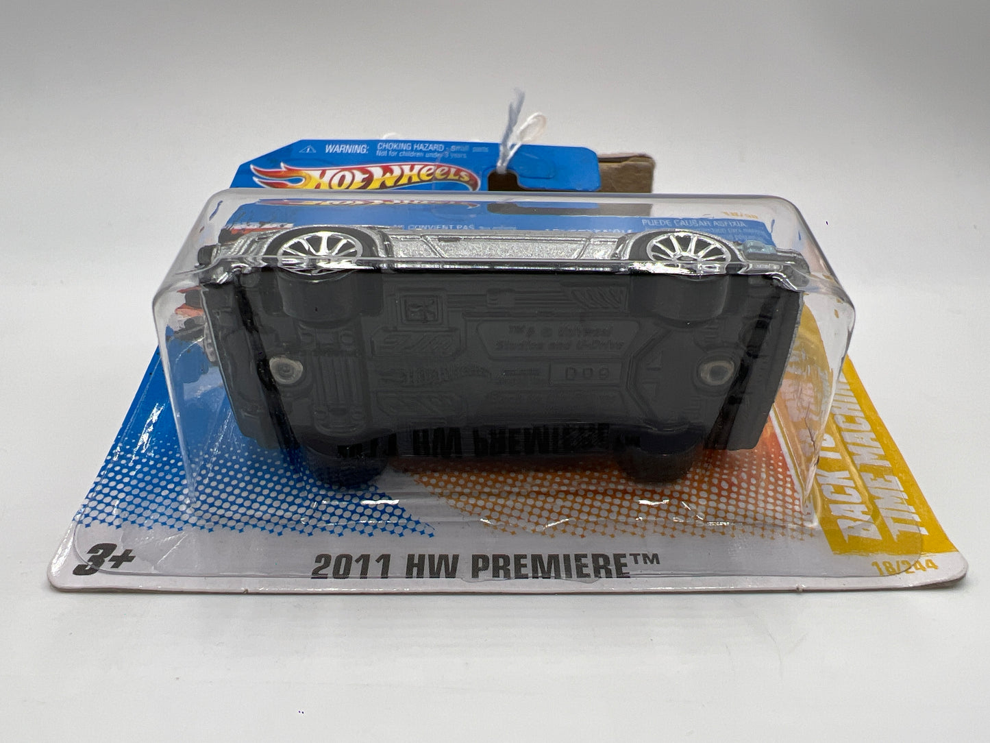2011 HW Premiere #18 Back To The Future Time Machine Short Card