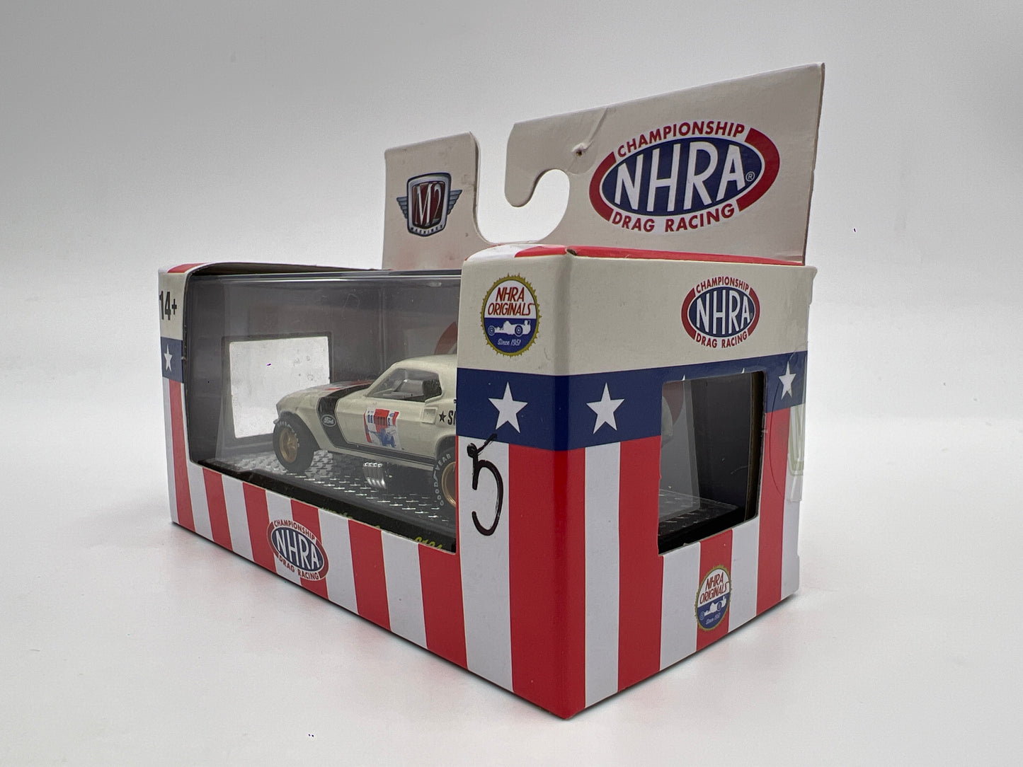 M2 Machines OReillys Exclusive 1969 Ford Mustang NHRA Funny Car S124