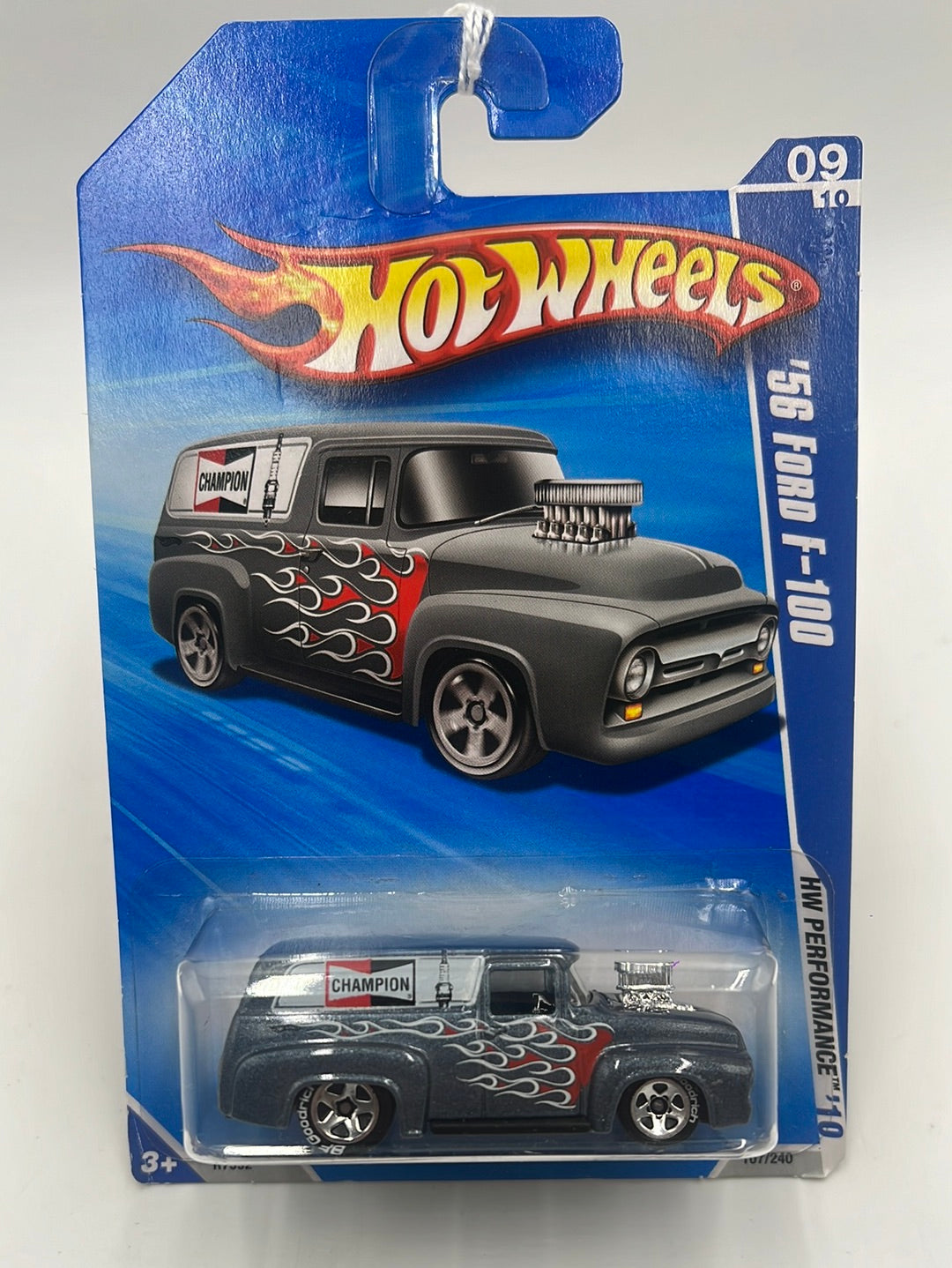 2010 Hot Wheels Performance ‘56 Ford F-100 Silver Walmart Exclusive 107/240 236D