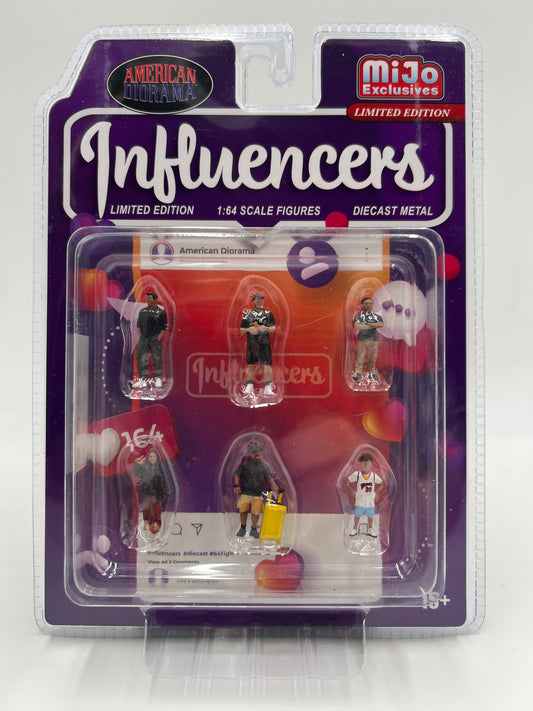 American Diorama MiJo Exclusives 1:64 Influencers