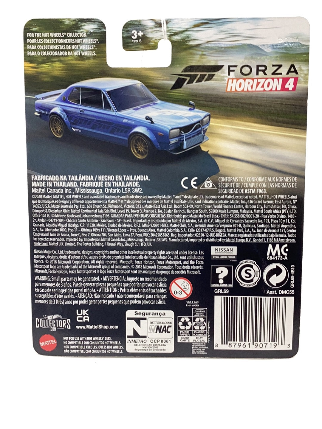 Hot Wheels retro entertainment Forza Horizon 4 Nissan Skyline H/T 2000 GT-X 252C