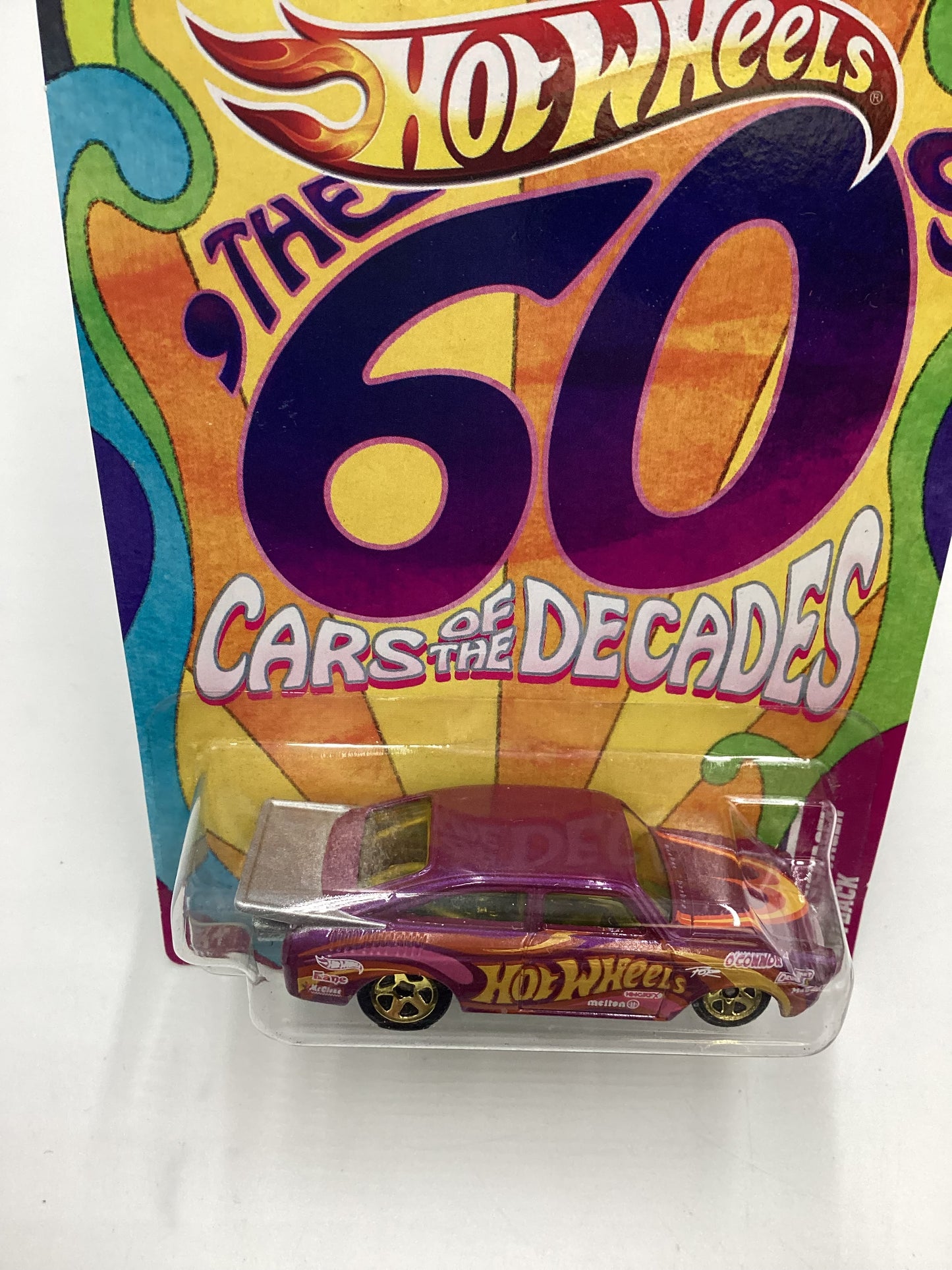 Hot Wheels Cars of the Decades The 60s #14 65 Volkswagen Fastback Purple 160J