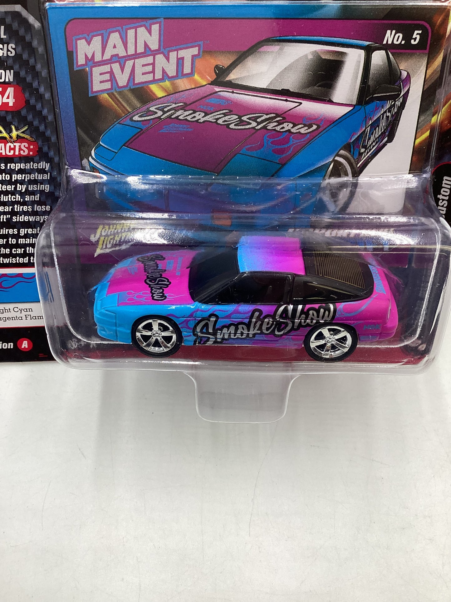 Johnny lightning Import Heat Drift 1990 Nissan 240sx Custom 221A