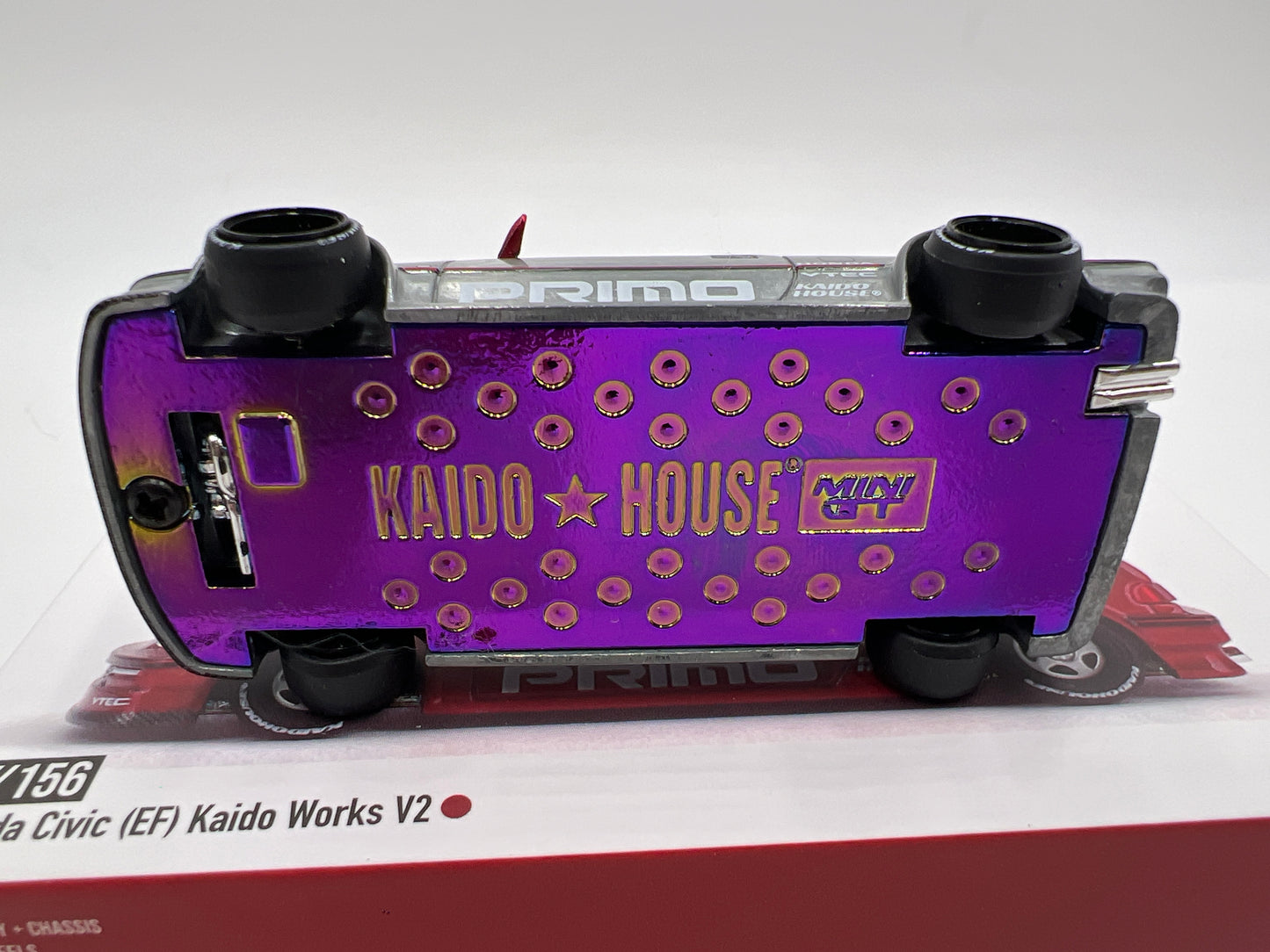 Mini GT x Kaido House #156 CHASE Honda Civic EF Kaido Works V2 Primo Raw