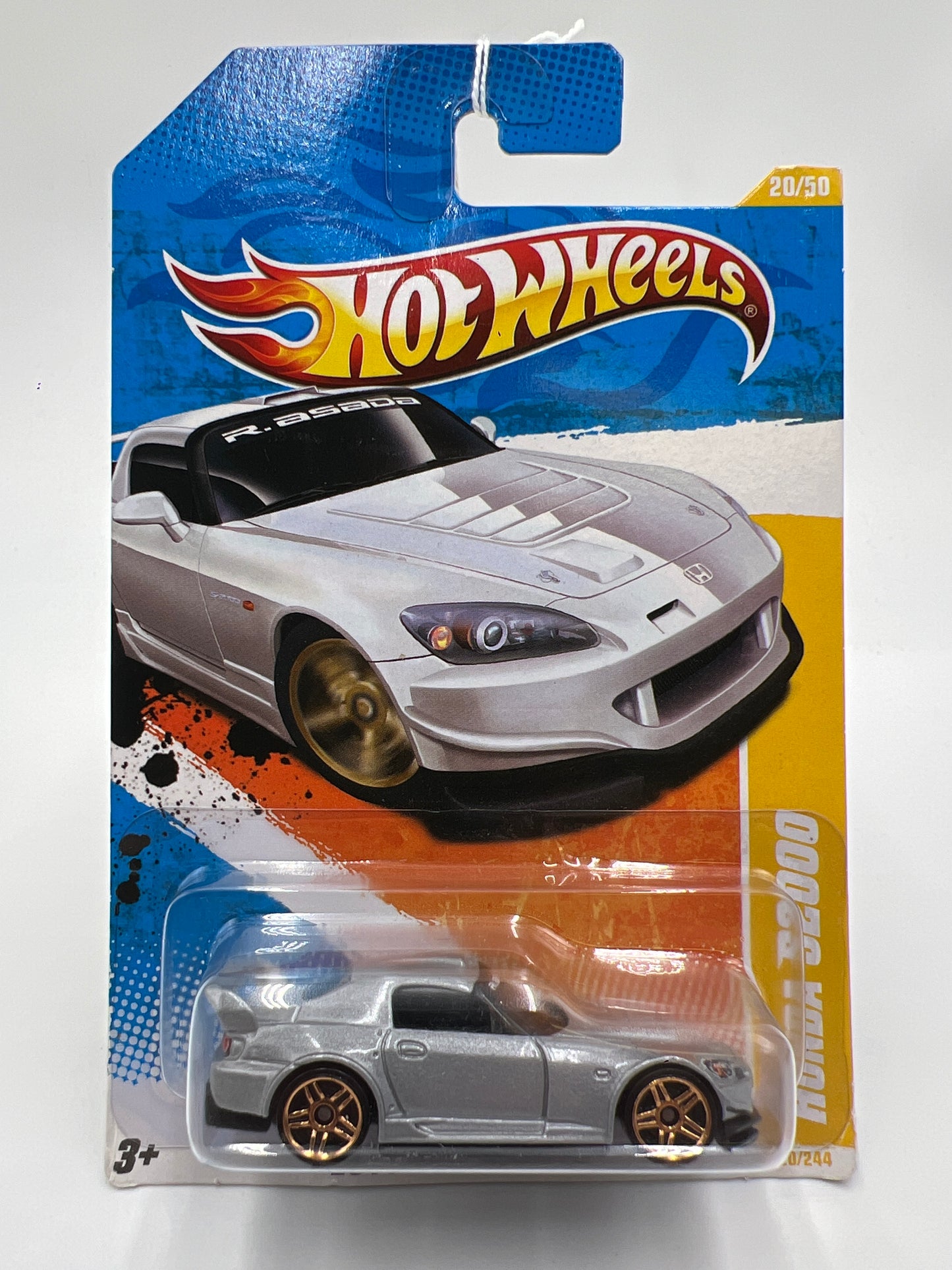 2011 Hot Wheels New Models #20 Honda S2000 Silver 79A
