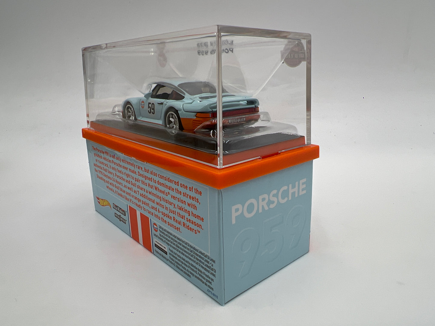 2025 Hot Wheels RLC Gulf Porsche 959 Blue/Orange