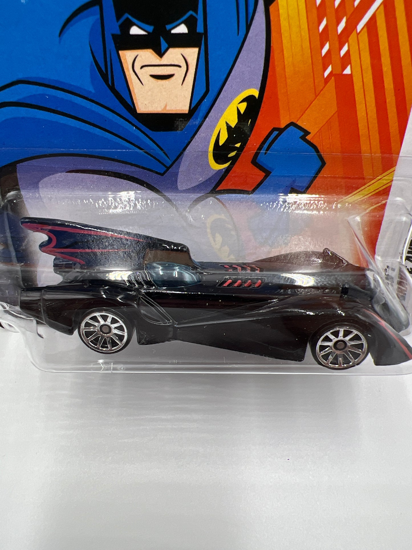 2011 Hot Wheels Batman Series #02 Batman: The Brave And The Bold Batmobile Black 117E