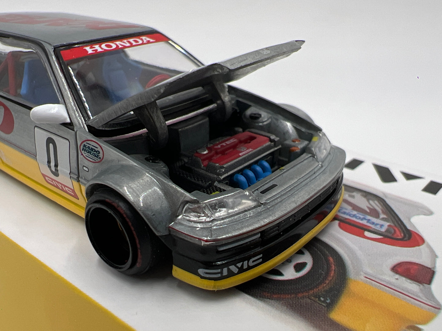 Mini GT Kaido House #139 CHASE Honda Civic EF Kanjo V1