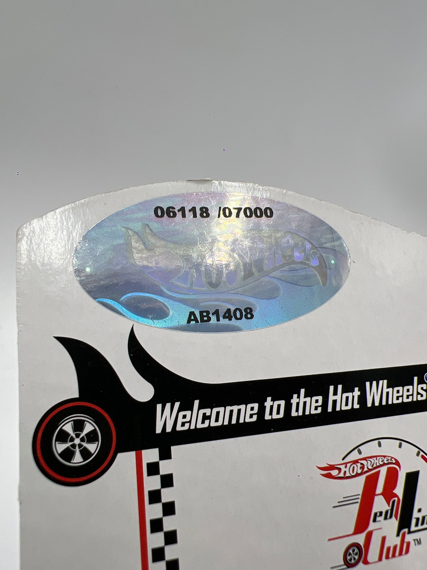 2007 Hot Wheels RLC Club Car Customized Volkswagen Drag Truck Purple 6118/7000 W/Protector & Pin