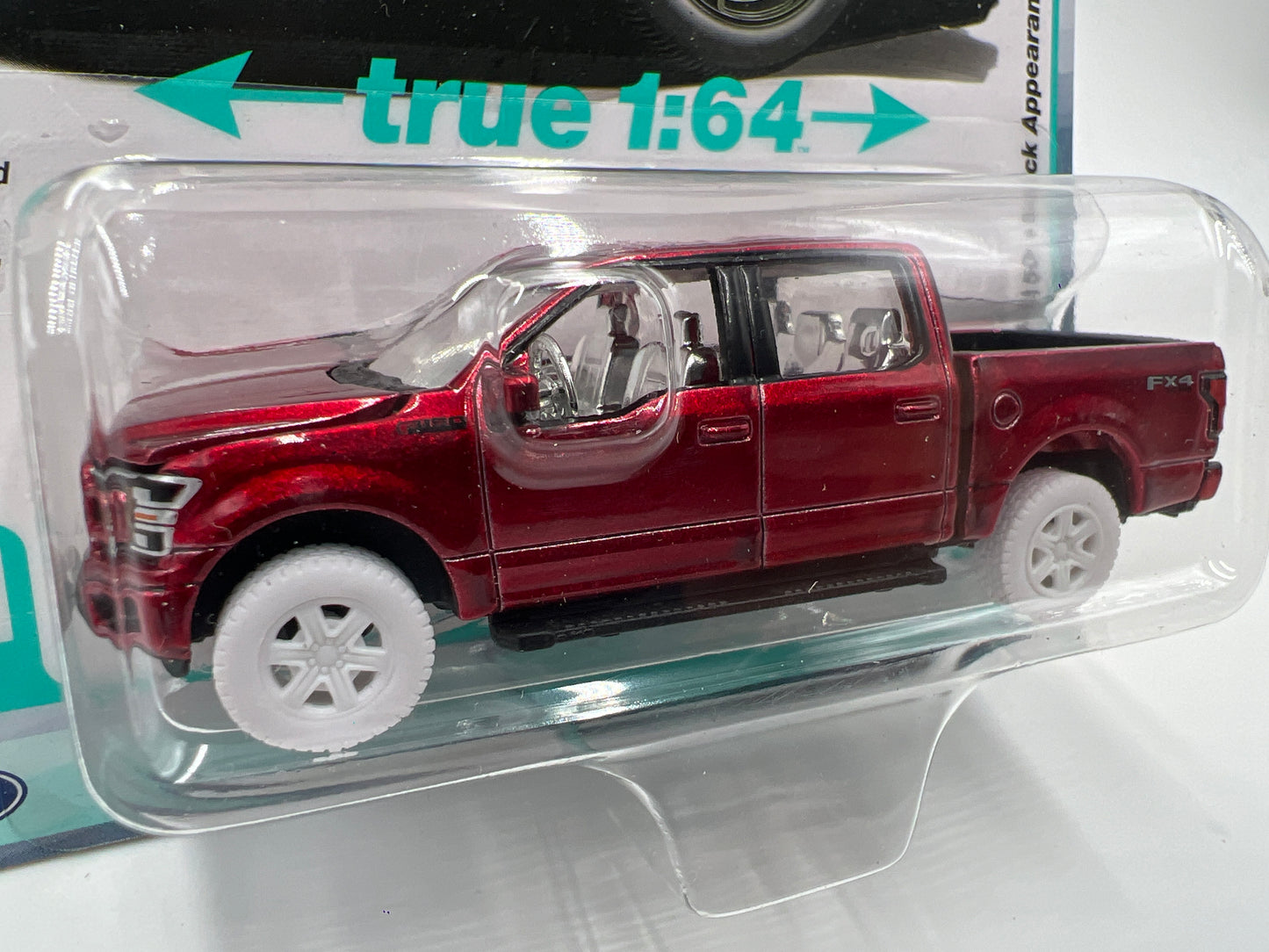 2025 Auto World Muscle Trucks CHASE Release 1 Version A 2020 Ford F-150 Black Appearance Package Ultra Red