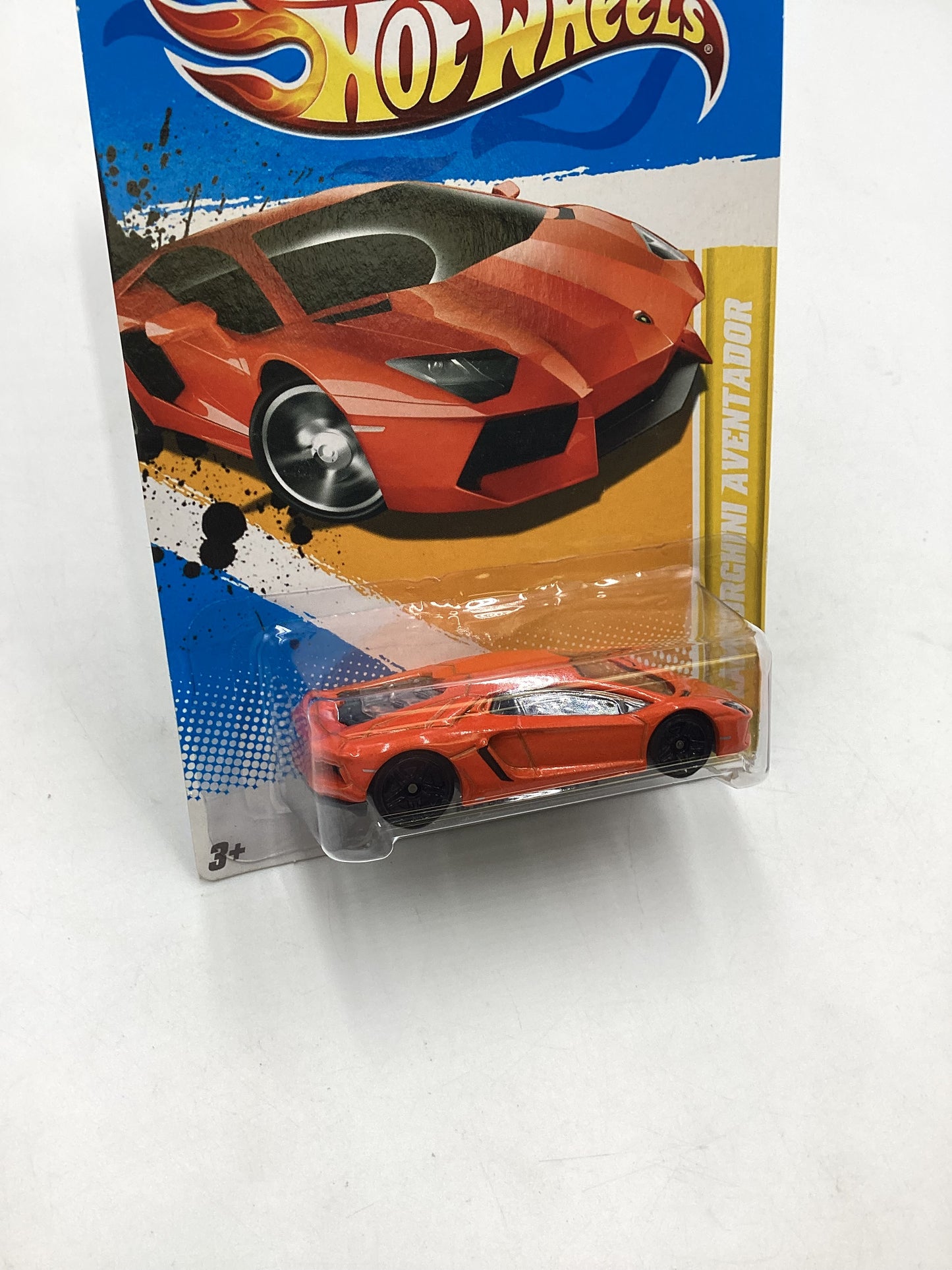 2012 Hot Wheels New Models #12 Lamborghini Aventador Orange 102E