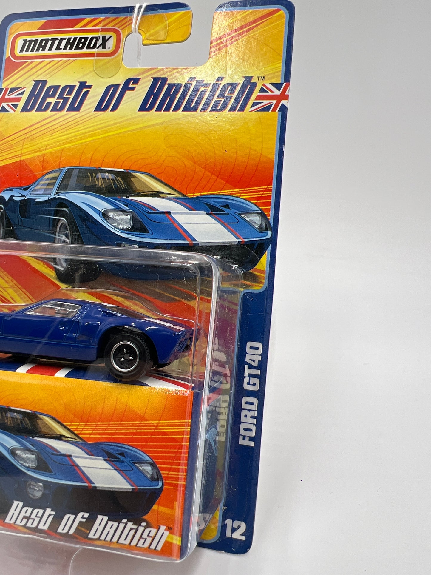 Matchbox Best Of British #12 Ford GT40 Blue SR